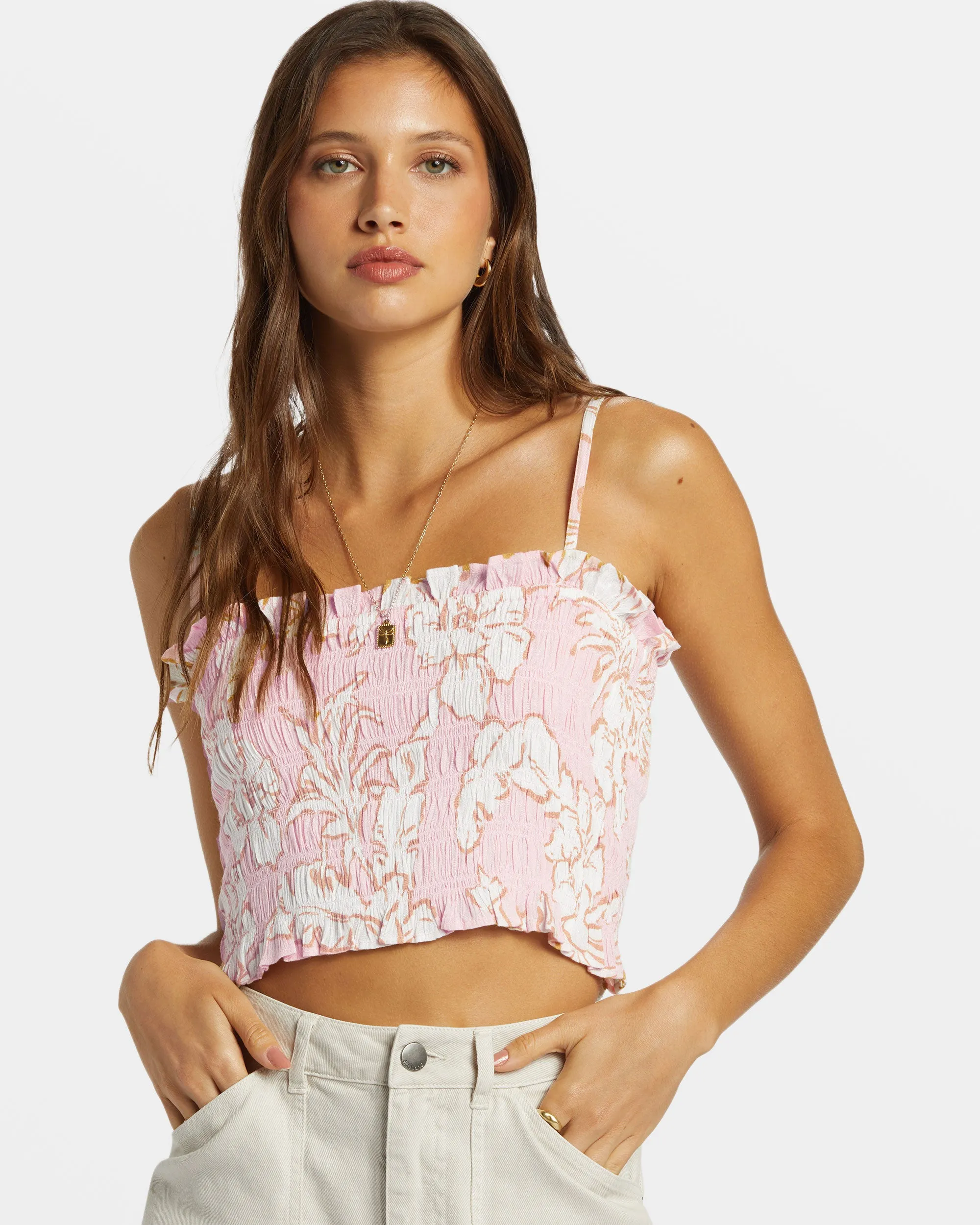 Last Rays Crop Top - Feelin Peachy sold by Billabong product image thumbnail 4