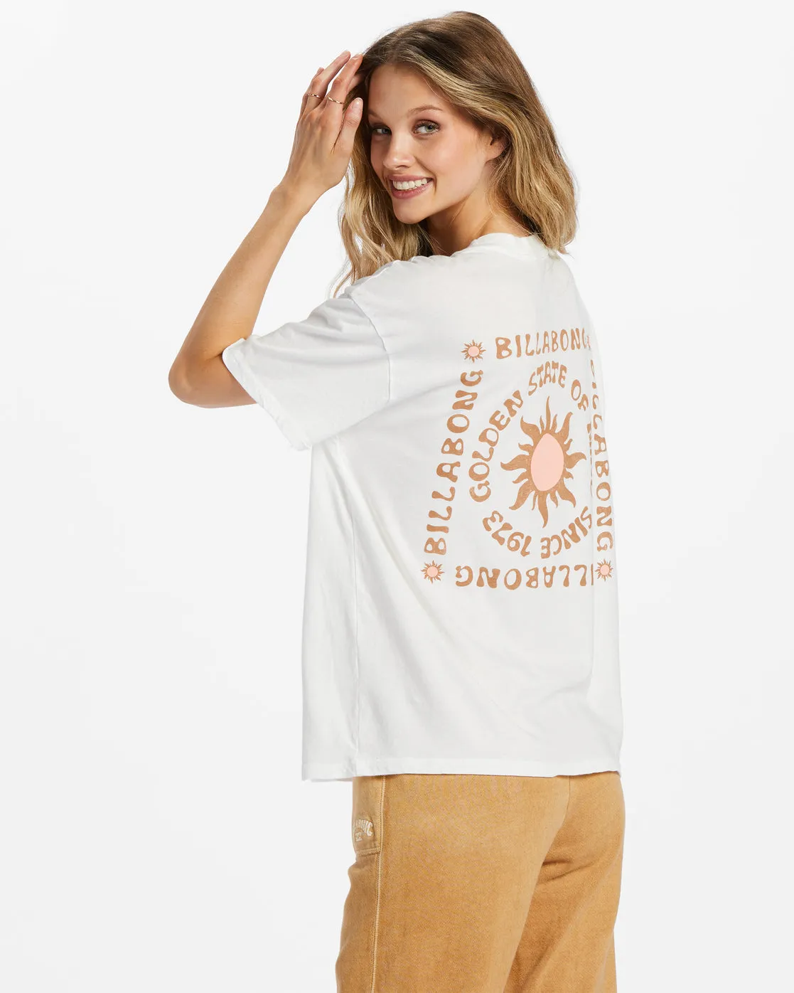 Golden State T-Shirt - Salt Crystal sold by Billabong product image thumbnail 3