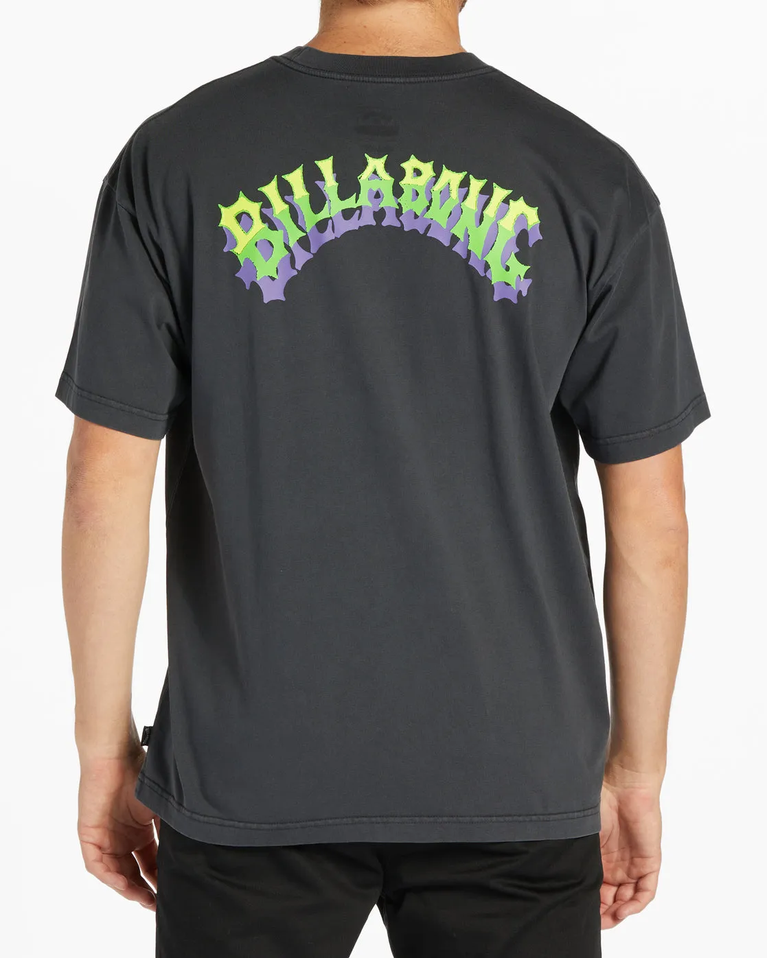 Arch Wave OG Short Sleeve Wave Washed T-Shirt - Washed Black sold by Billabong product image thumbnail 3
