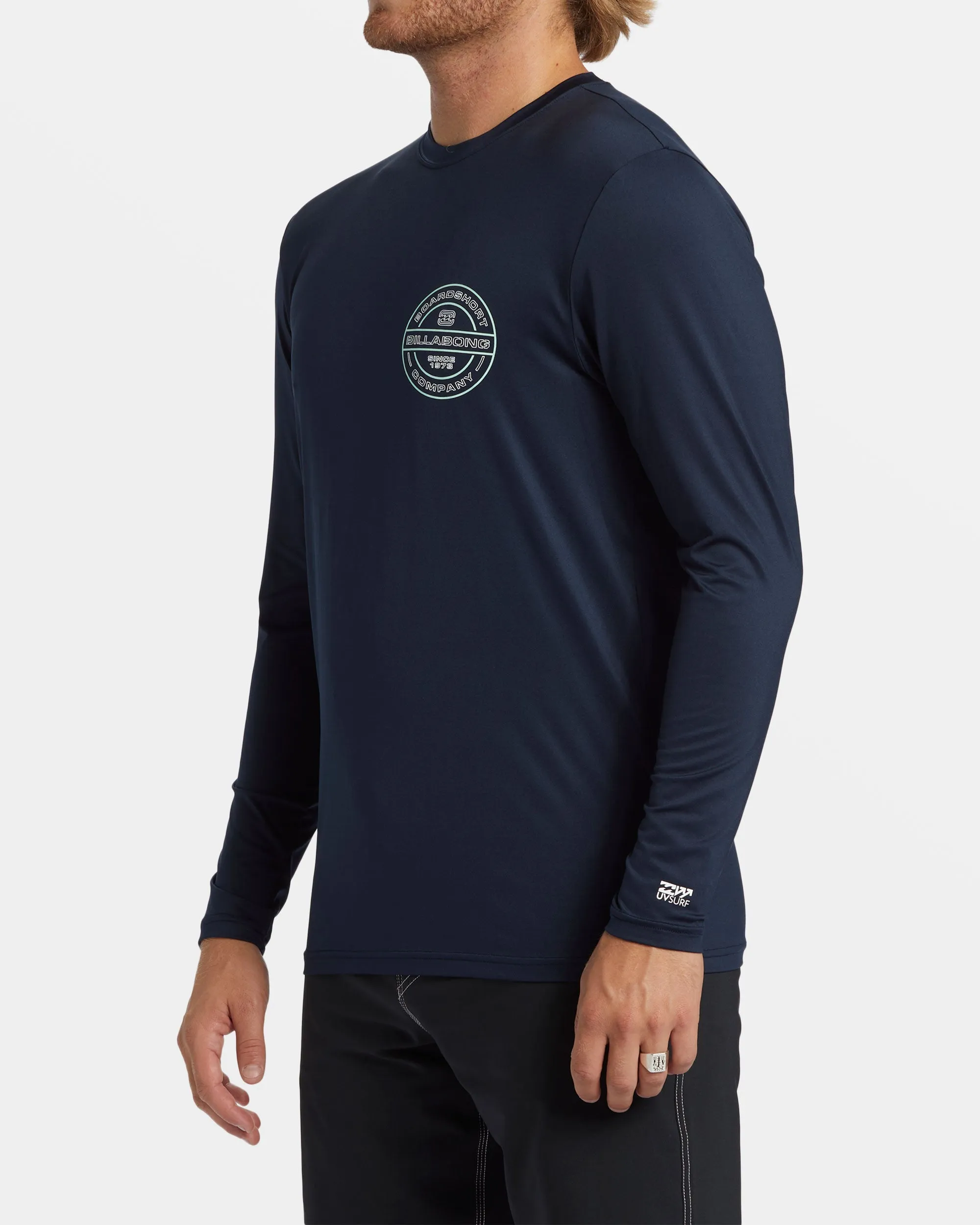 Rotor Diamond Long Sleeve Surf Tee - Navy sold by Billabong product image thumbnail 3