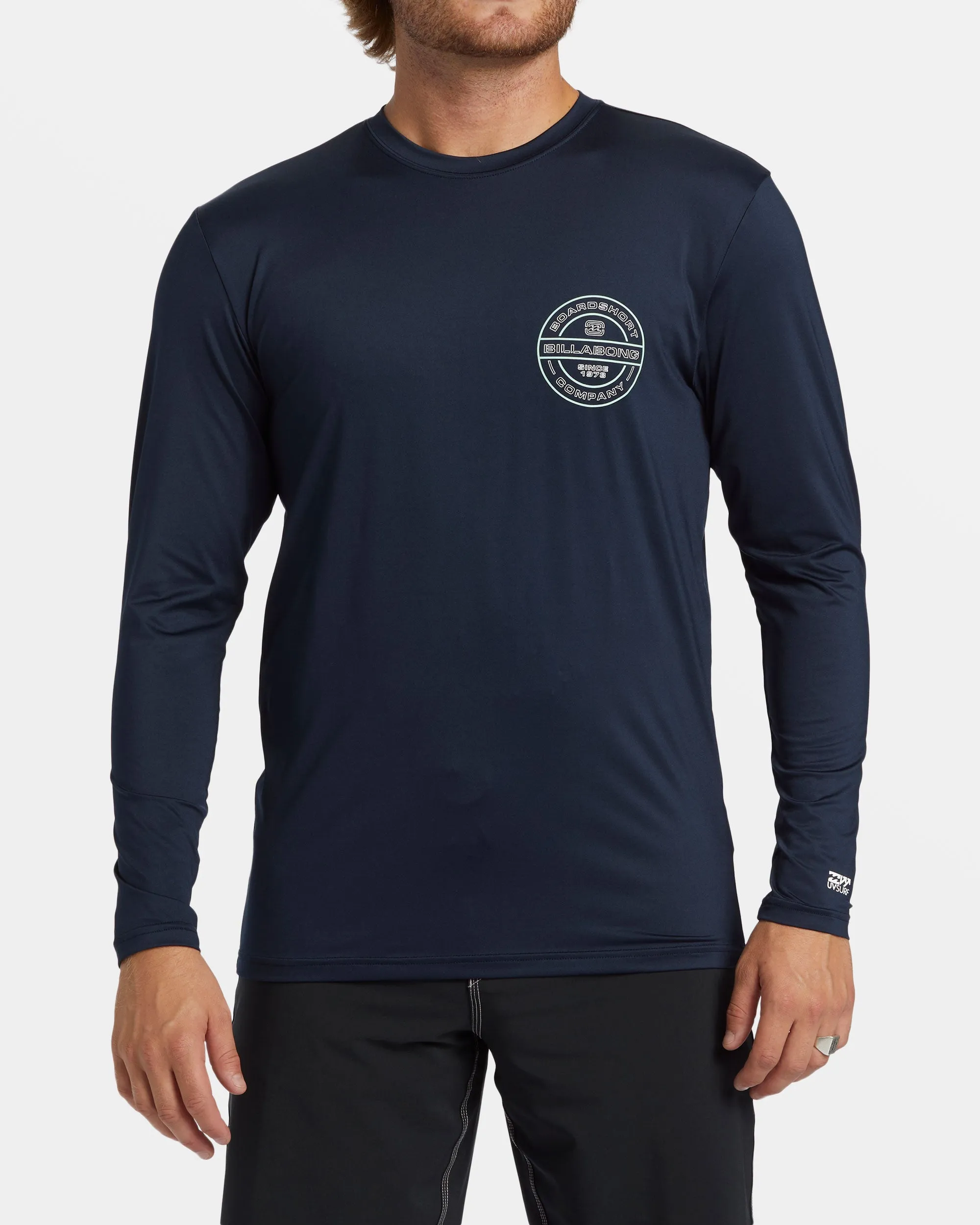 Rotor Diamond Long Sleeve Surf Tee - Navy sold by Billabong product image thumbnail 2