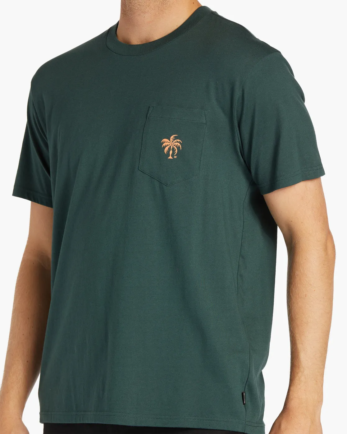 Tropics Pocket T-Shirt - Dark Forest sold by Billabong product image thumbnail 4