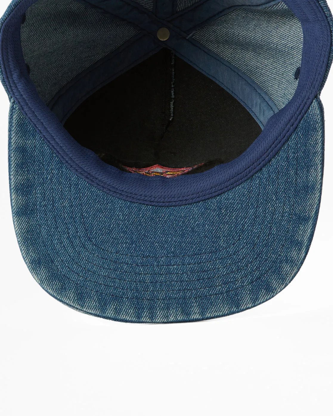 Heritage Baseball Hat - Indigo sold by Billabong product image thumbnail 5