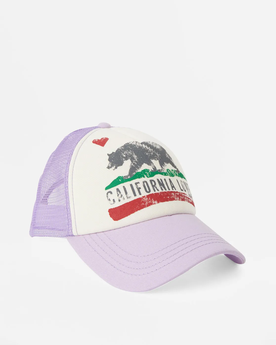 Pitstop Trucker Hat - Lilac Breeze sold by Billabong product image thumbnail 4