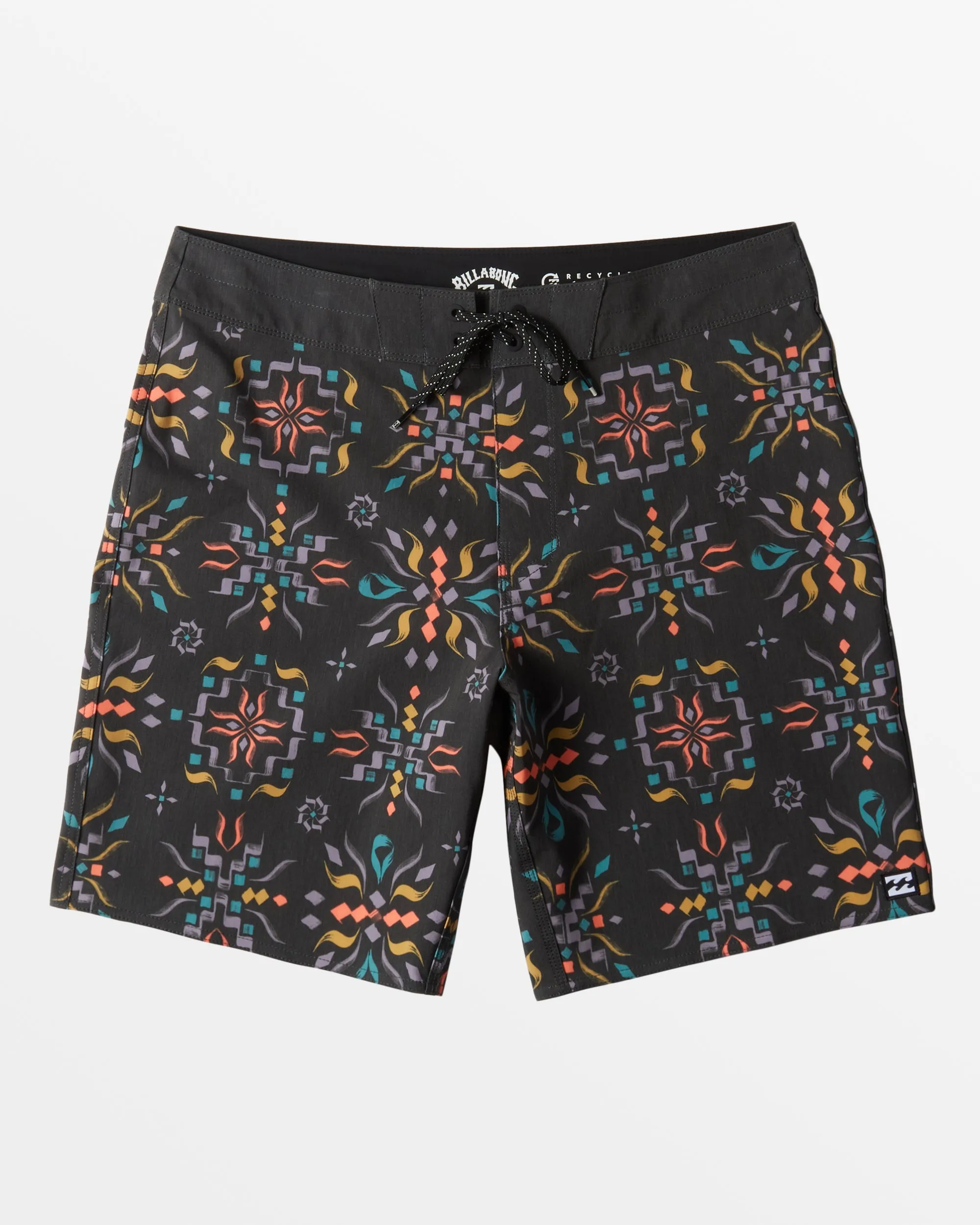 Good Times Pro 18" Boardshorts - Black Multi sold by Billabong