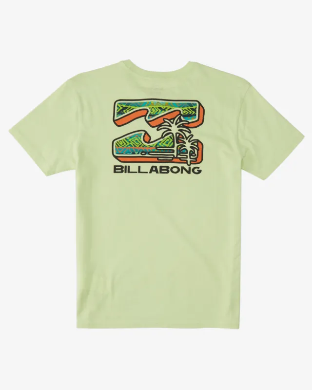 Boys 2-7 Bbtv T-Shirt - Light Green sold by Billabong