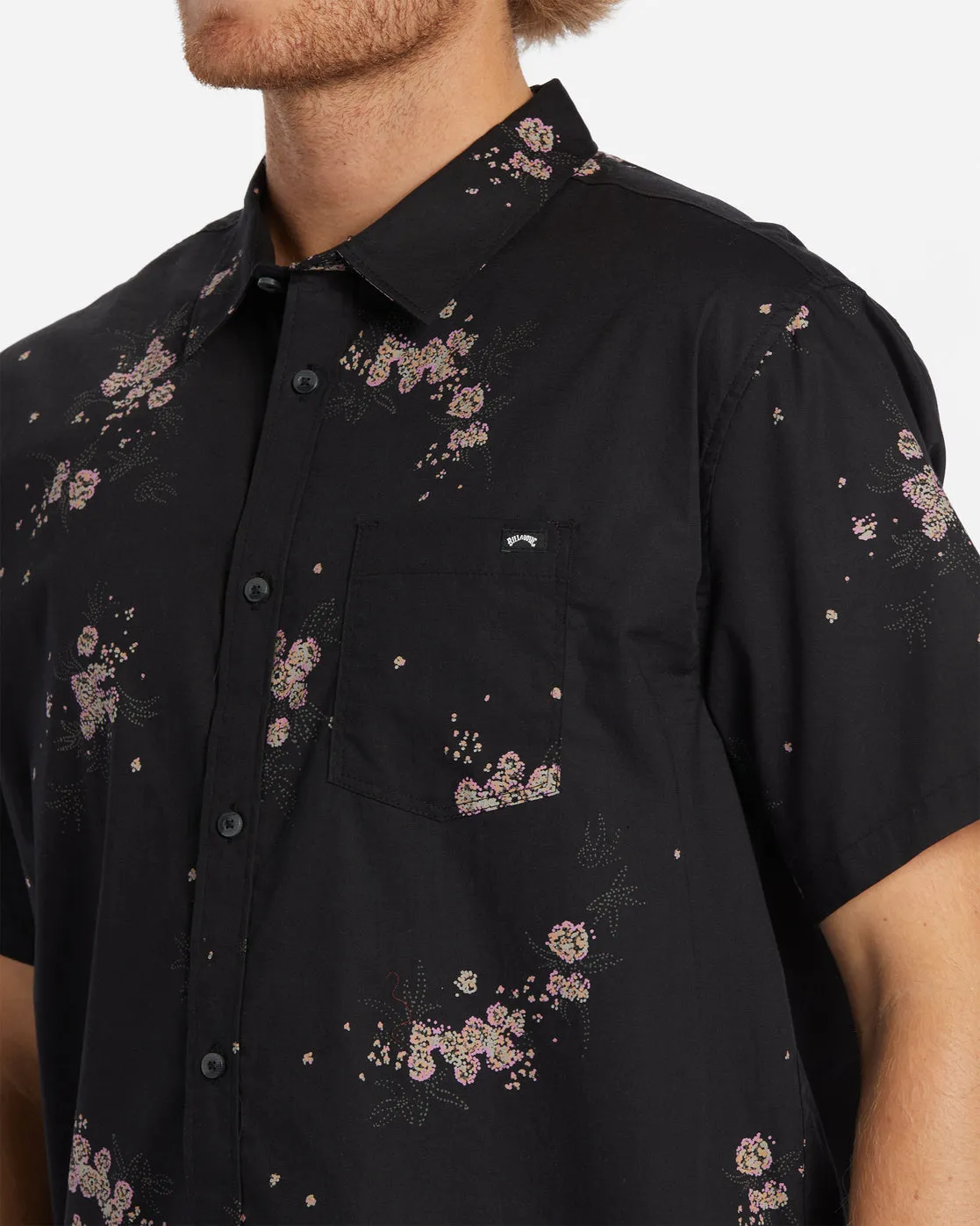 Sundays Mini Short Sleeve Shirt - Phantom sold by Billabong product image thumbnail 4