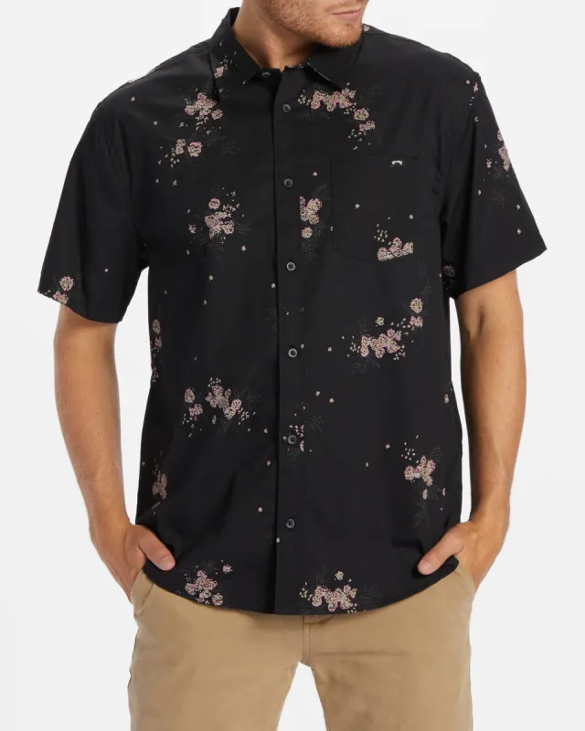 Sundays Mini Short Sleeve Shirt - Phantom sold by Billabong