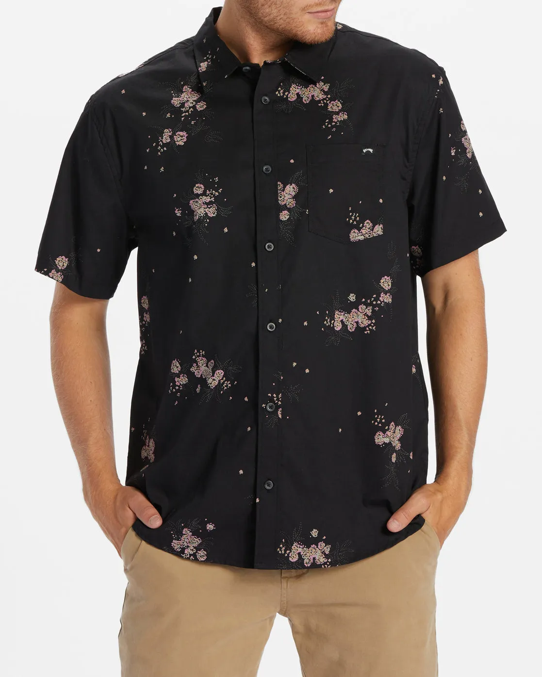 Sundays Mini Short Sleeve Shirt - Phantom sold by Billabong
