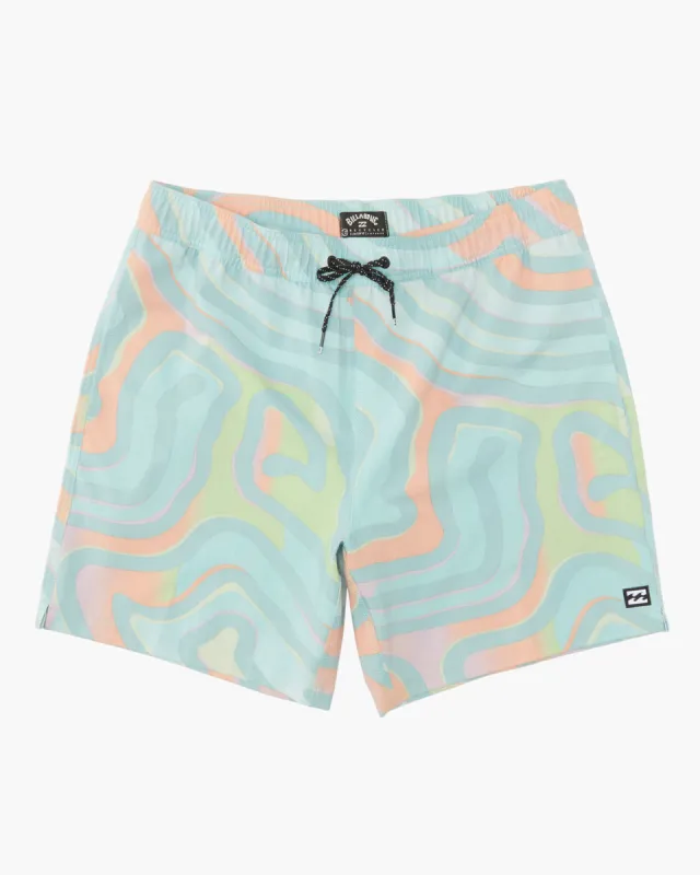 Sundays Layback 17" Boardshorts - Dusty Jade sold by Billabong