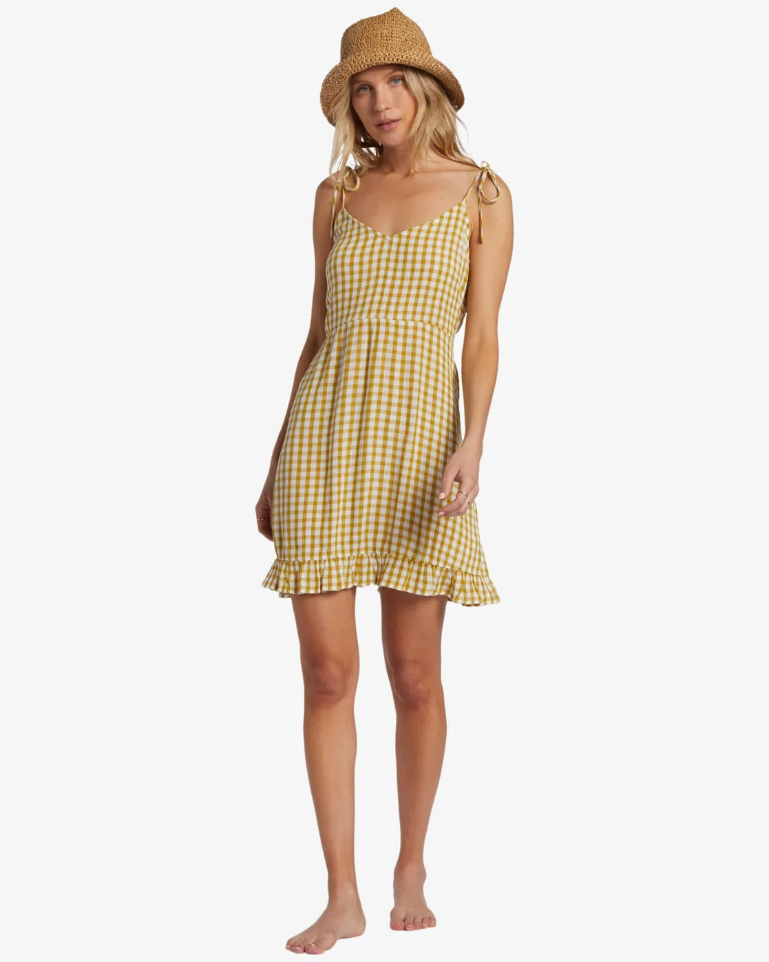 Heart Breaker Strappy Dress - Green Envy sold by Billabong product image thumbnail 2