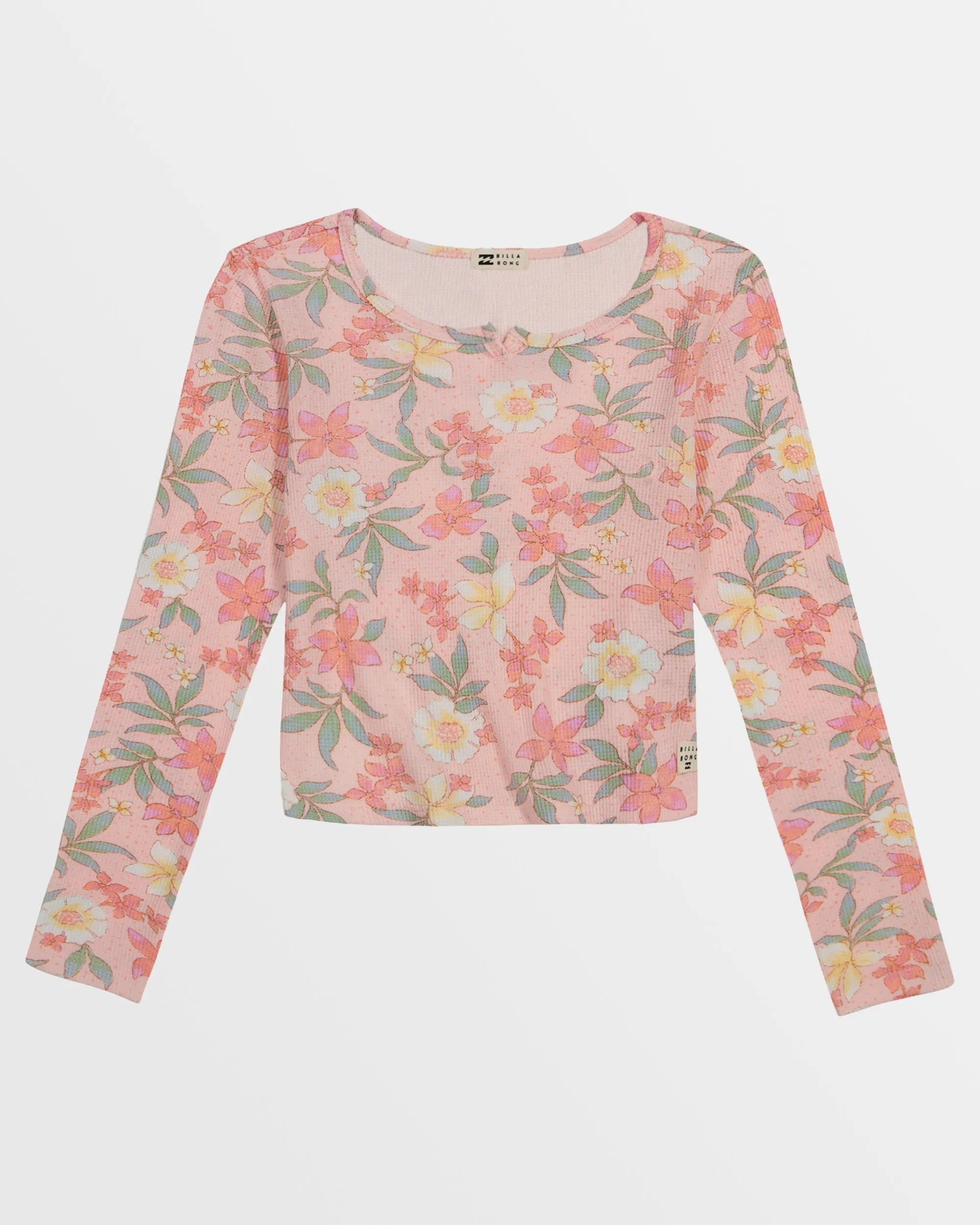 Girls Smore Fun Thermal Top - Feelin Peachy sold by Billabong