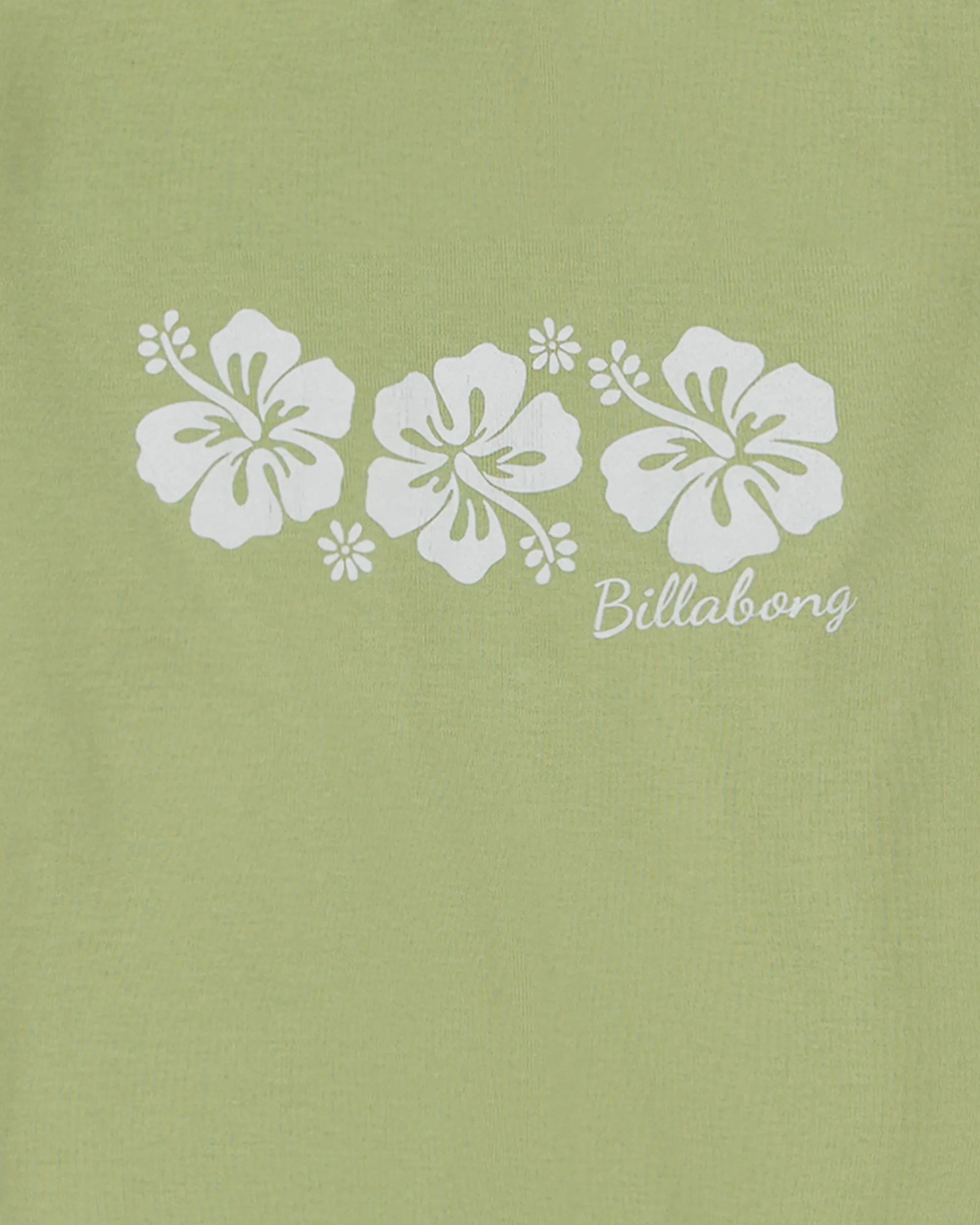 Girls Tri Hibiscus Long Sleeve T-Shirt - Willow sold by Billabong product image thumbnail 3