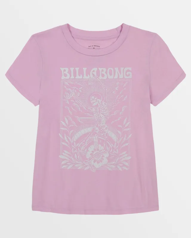 Girls Celestial Dance T-Shirt - Lilac Smoke sold by Billabong