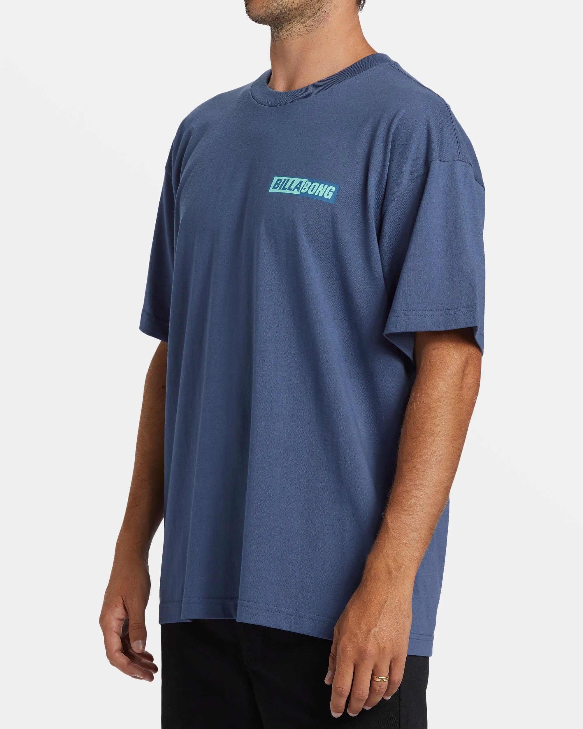Nightmare T-Shirt - Slate Blue sold by Billabong product image thumbnail 5