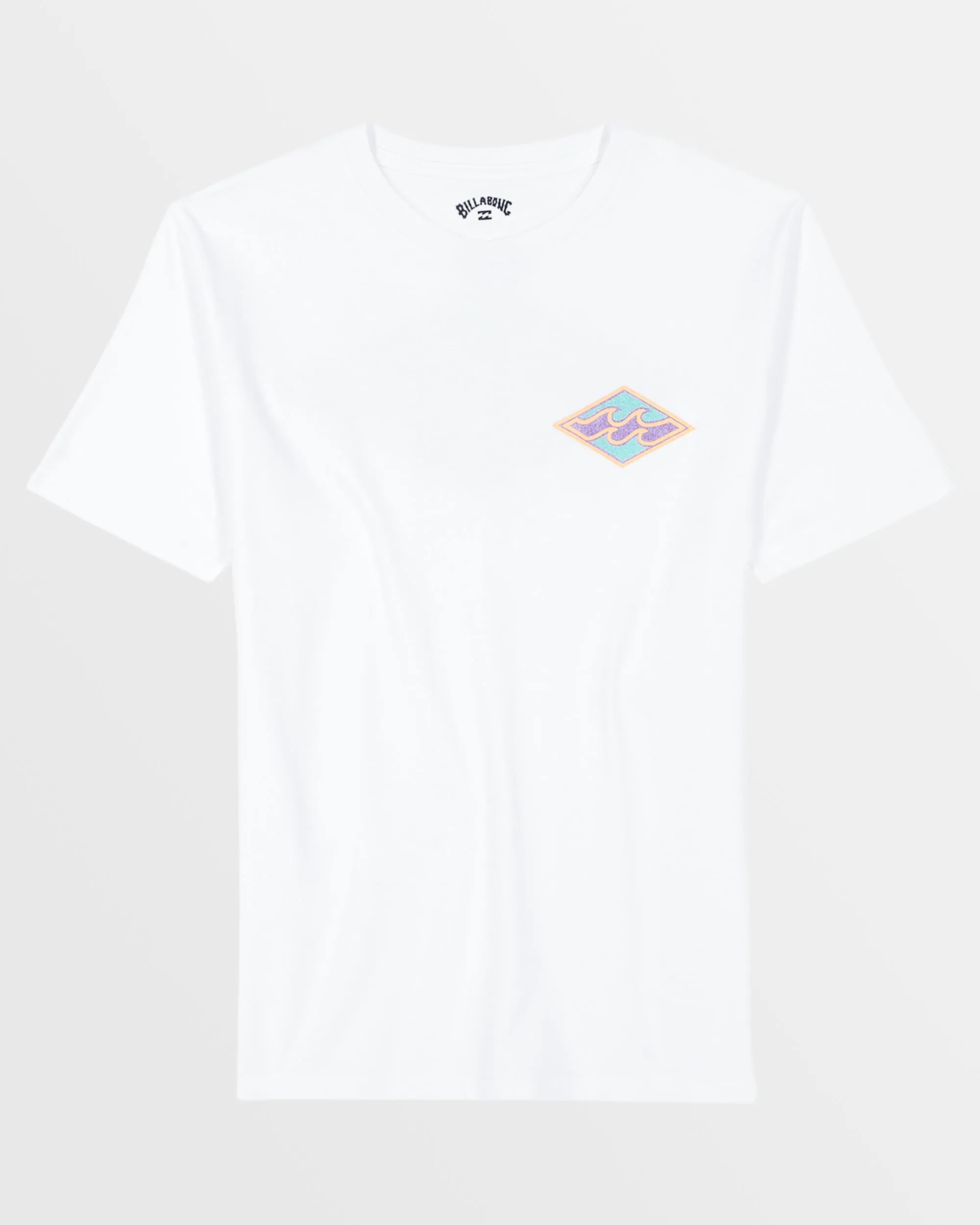 Boys Crayon Wave Diamond T-Shirt - White sold by Billabong product image thumbnail 2