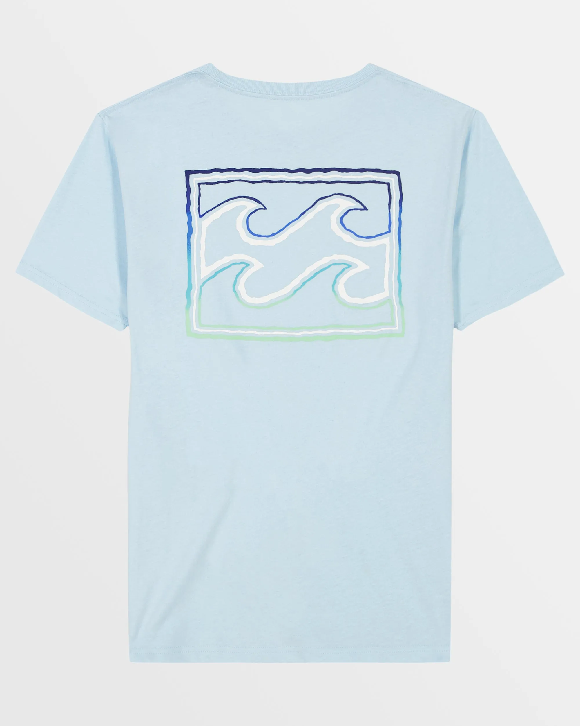 Boys Crayon Wave T-Shirt - Coastal Blue sold by Billabong