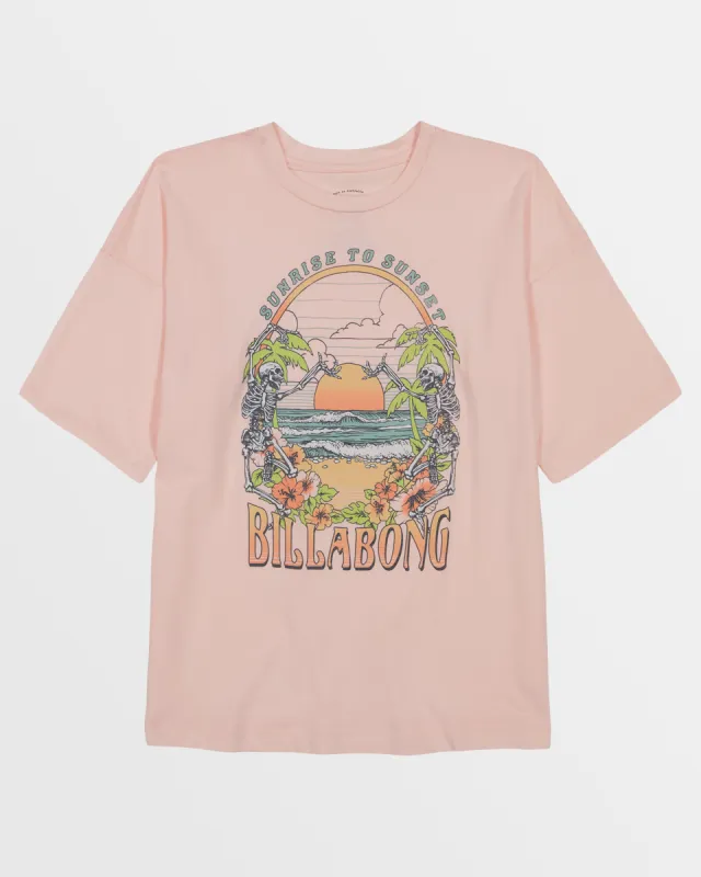 Girls Paradise Frame T-Shirt - Feelin Peachy sold by Billabong