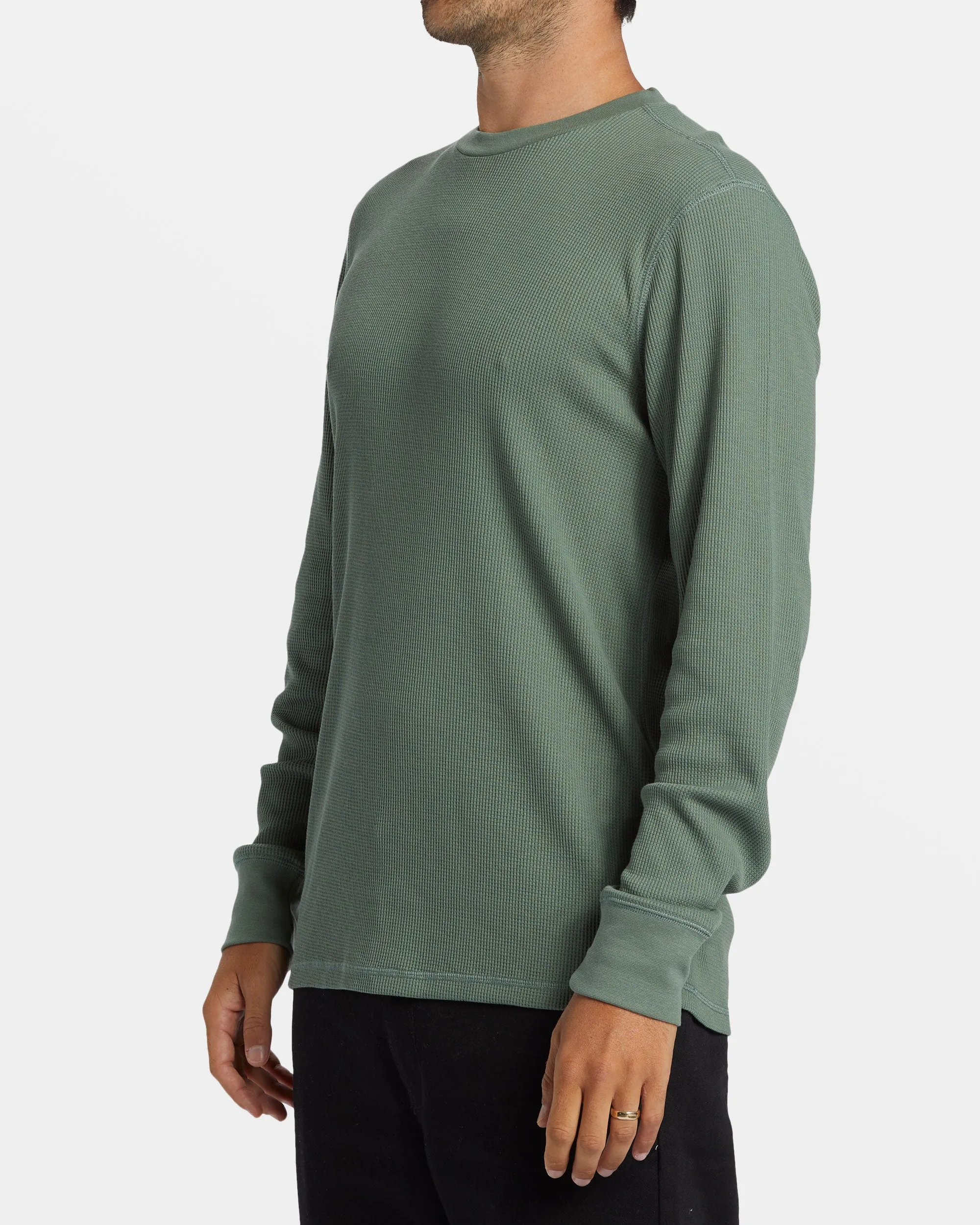 Essential Long Sleeve Thermal Top - Fern sold by Billabong product image thumbnail 3