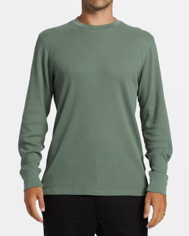 Essential Long Sleeve Thermal Top - Fern sold by Billabong