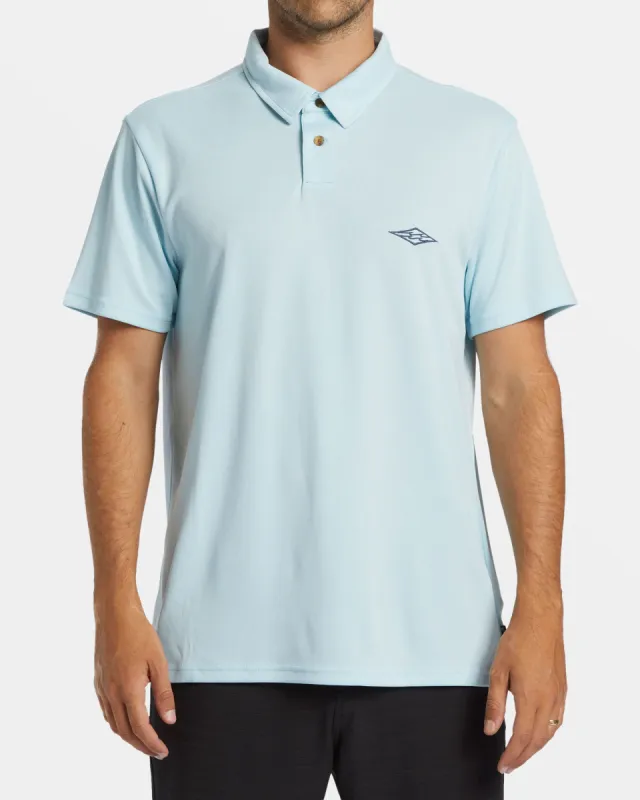 Offshore Short Sleeve Polo T-shirt - Coastal sold by Billabong