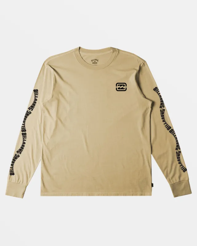 Bracket Wave Long Sleeve T-shirt - Hazel sold by Billabong