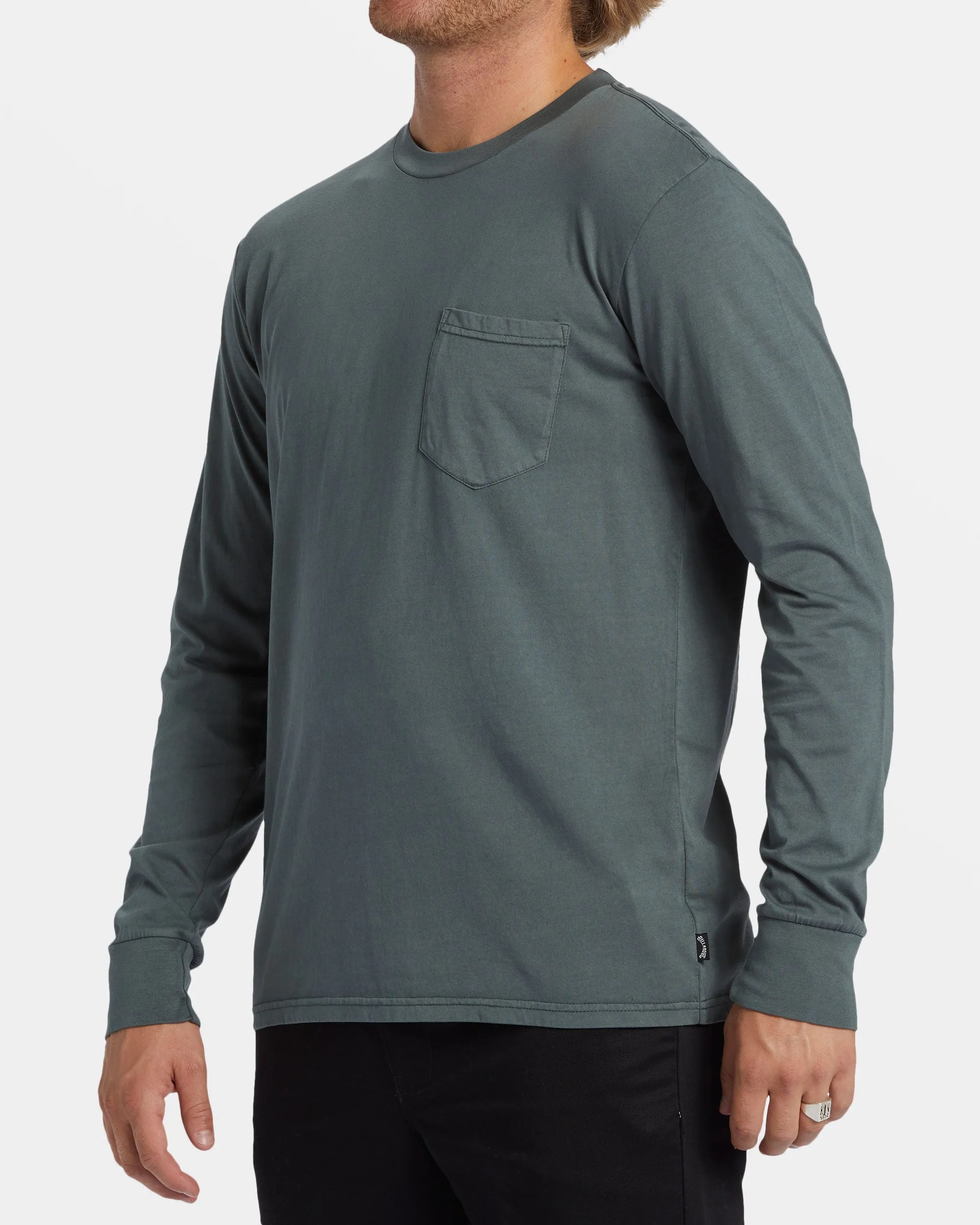 Essential Long Sleeve T-shirt - Slate Green sold by Billabong product image thumbnail 4
