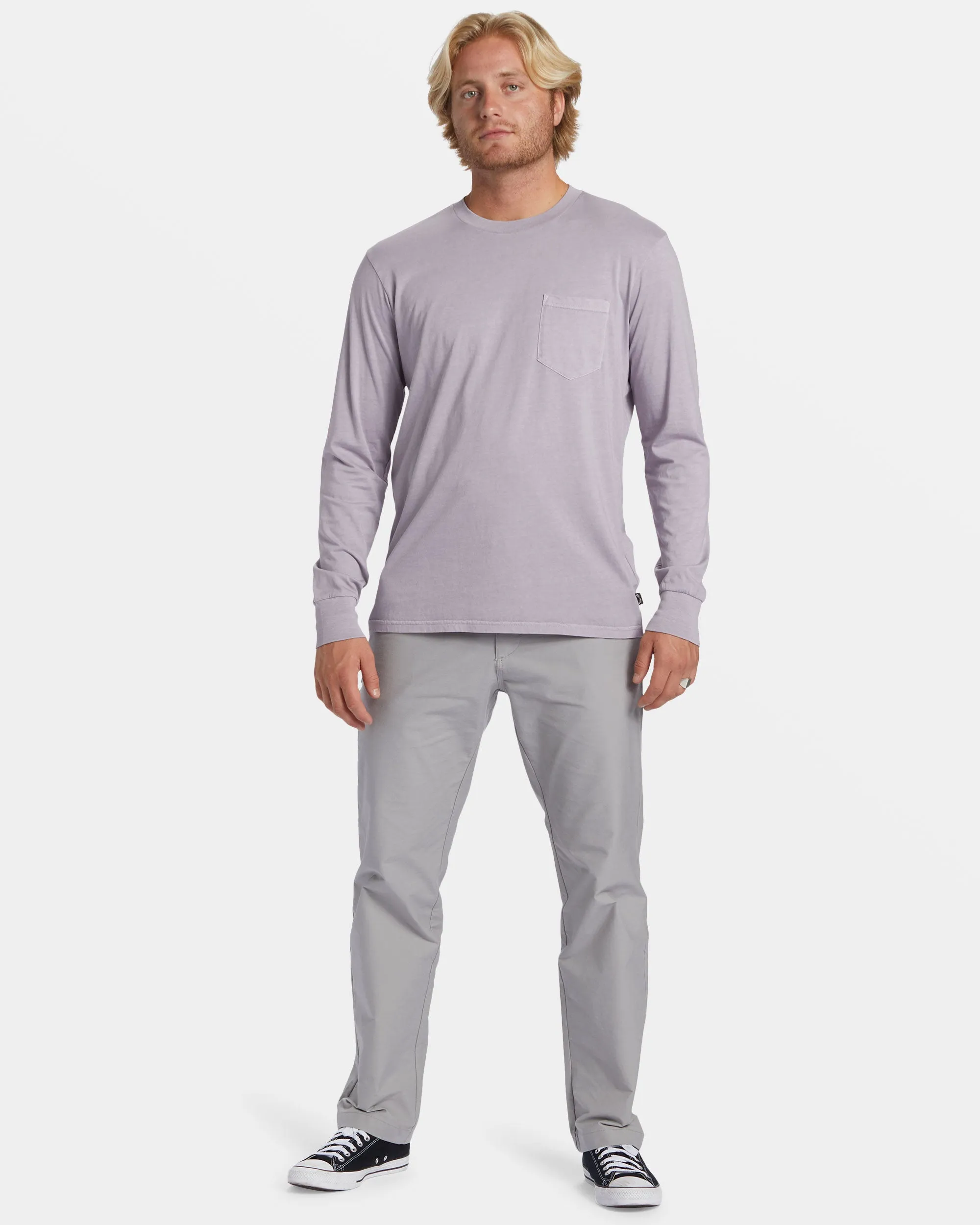 Essential Long Sleeve T-shirt - Purple Ash sold by Billabong product image thumbnail 5
