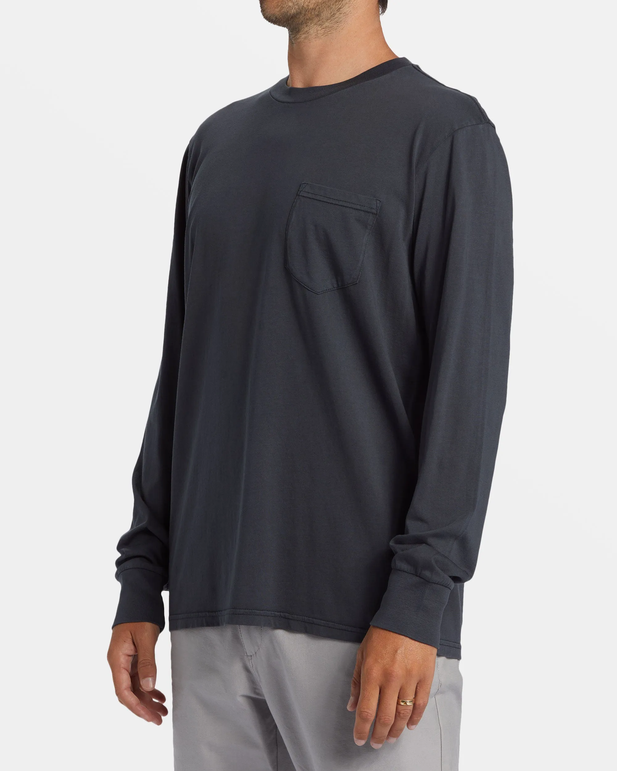 Essential Long Sleeve T-shirt - Black sold by Billabong product image thumbnail 3