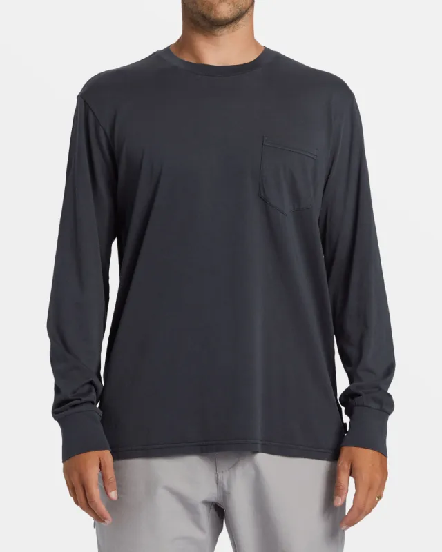 Essential Long Sleeve T-shirt - Black sold by Billabong