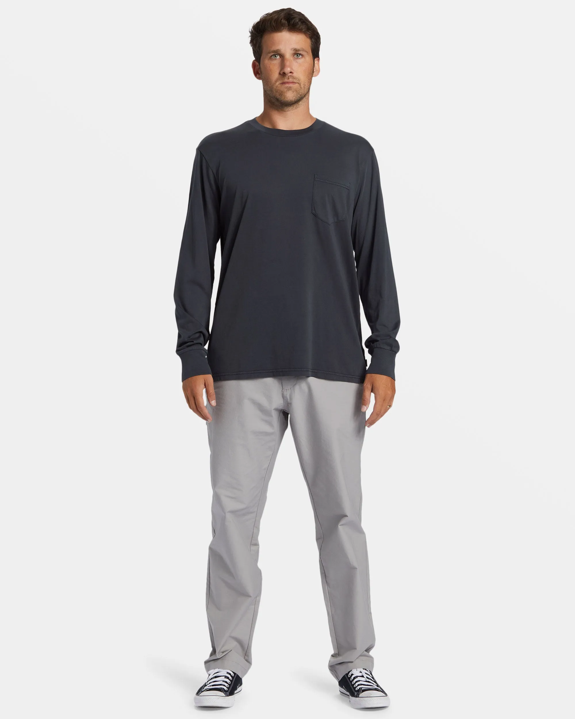 Essential Long Sleeve T-shirt - Black sold by Billabong product image thumbnail 5