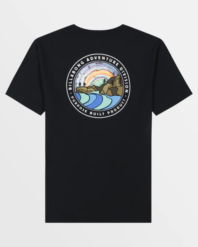 Boys Rockies T-Shirt - Black sold by Billabong
