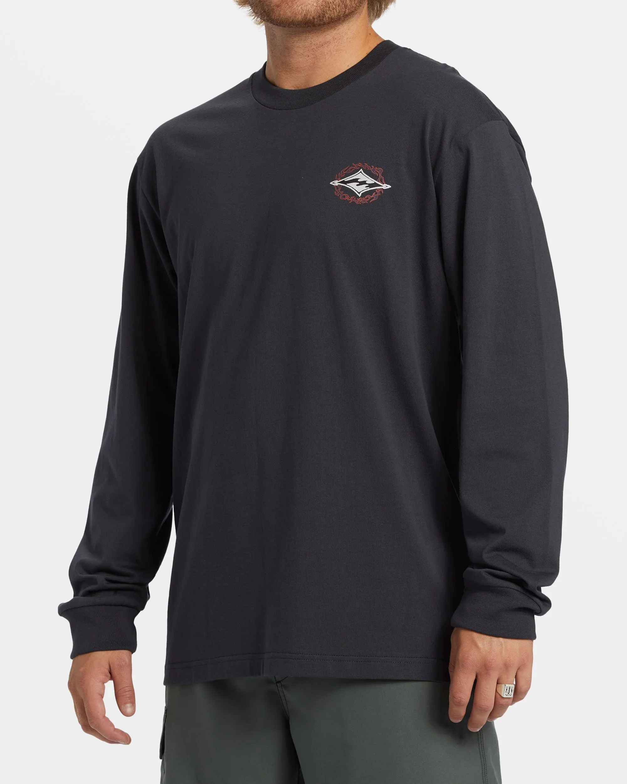 Dragon Long Sleeve T-shirt - Washed Black sold by Billabong product image thumbnail 5