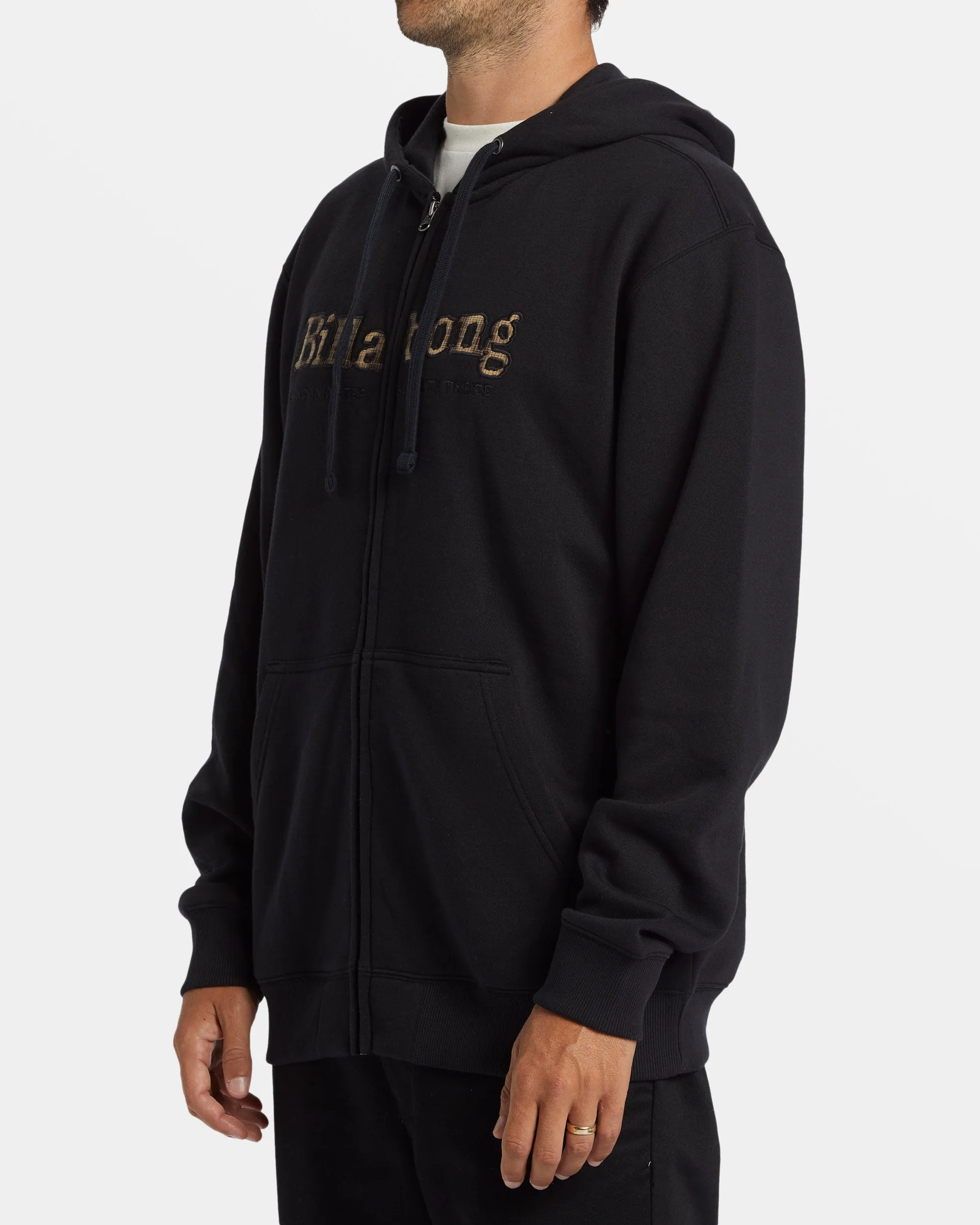 Mogul Zip Hoodie - Black sold by Billabong product image thumbnail 4