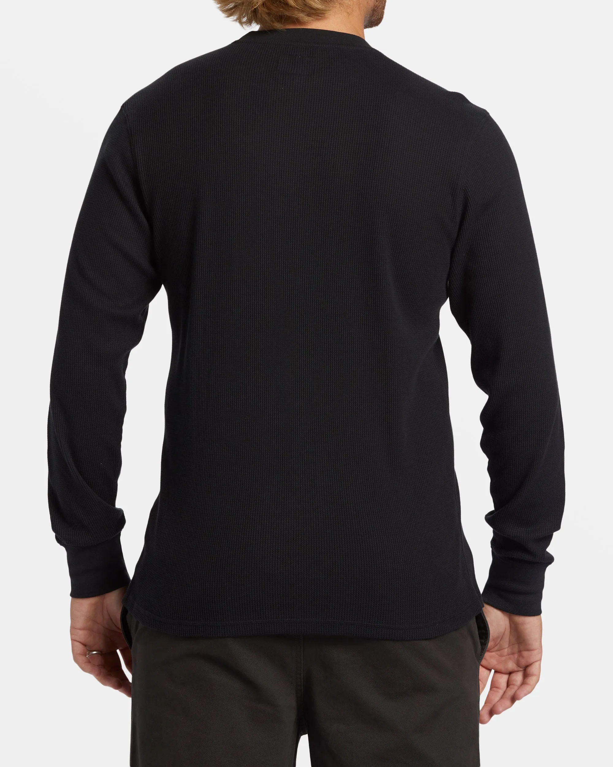 Essential Long Sleeve Thermal Top - Black sold by Billabong product image thumbnail 2
