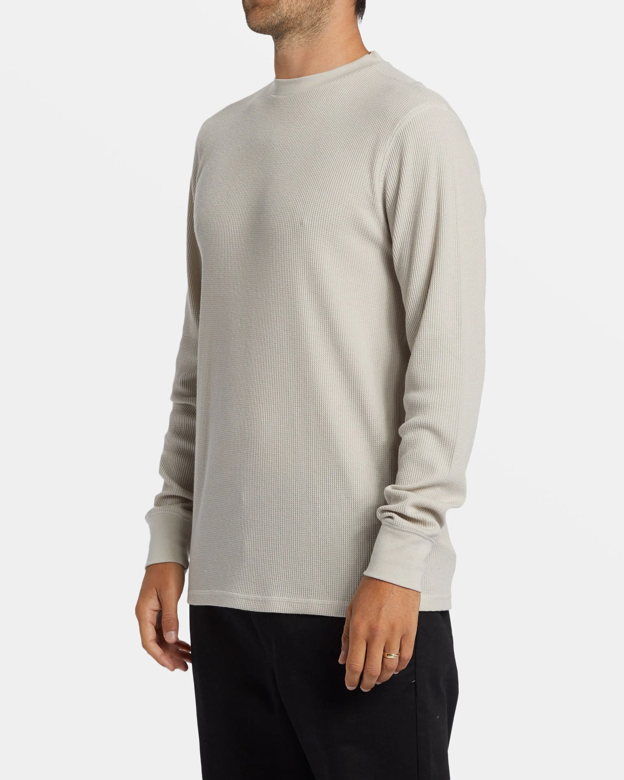 Essential Long Sleeve Thermal Top - Stone sold by Billabong product image thumbnail 3