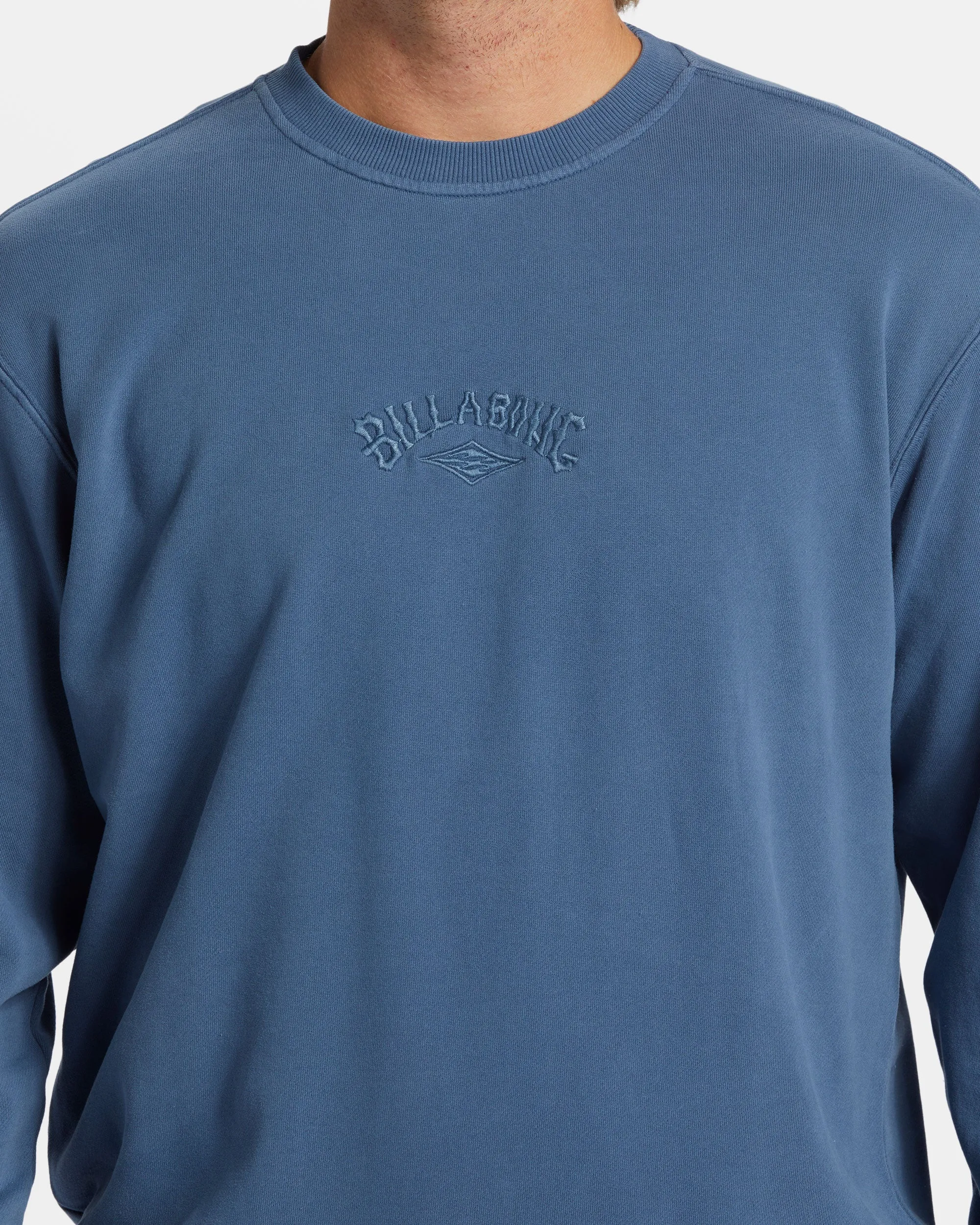 Wave Washed Crewneck Sweatshirt - Slate Blue sold by Billabong product image thumbnail 4