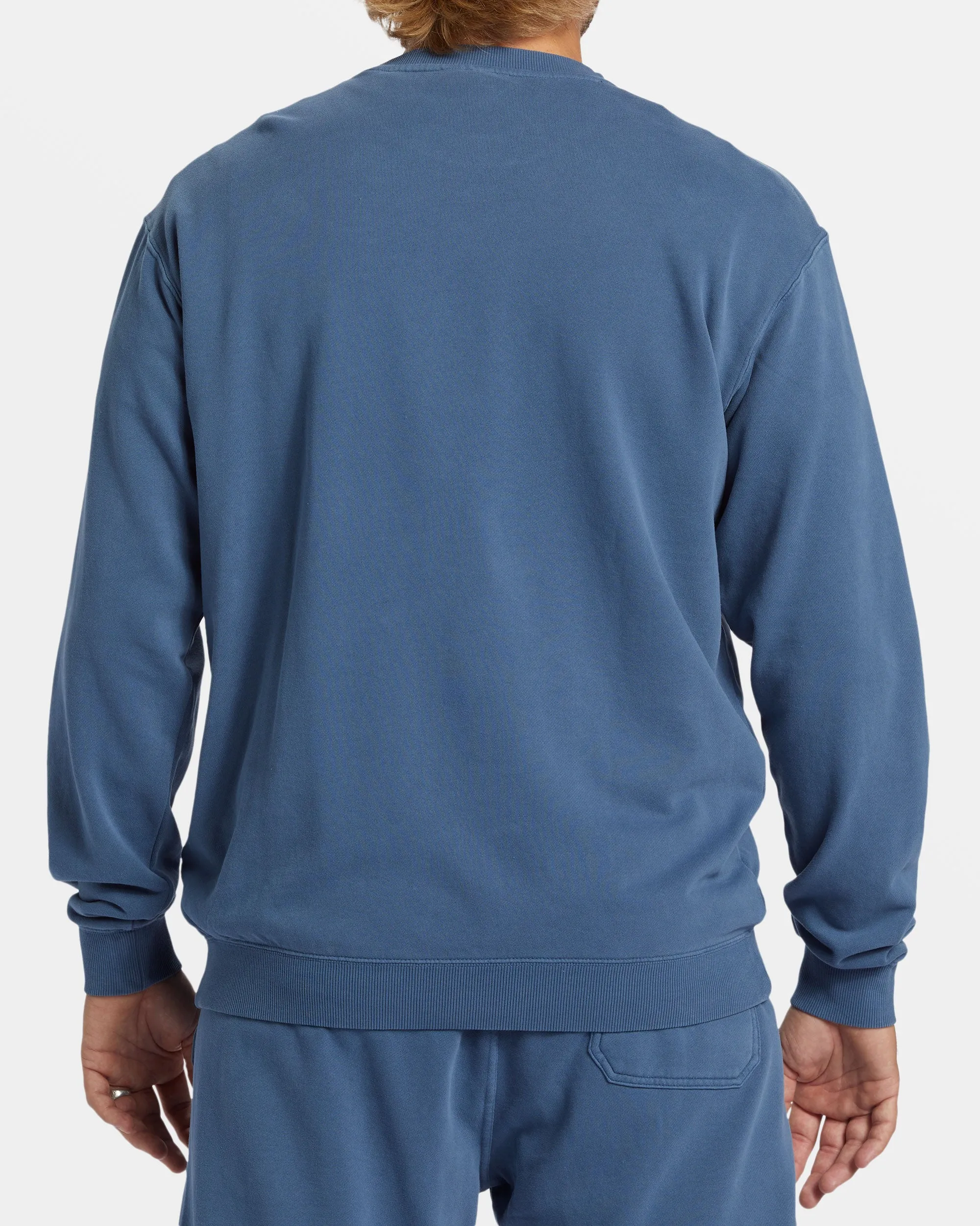 Wave Washed Crewneck Sweatshirt - Slate Blue sold by Billabong product image thumbnail 2