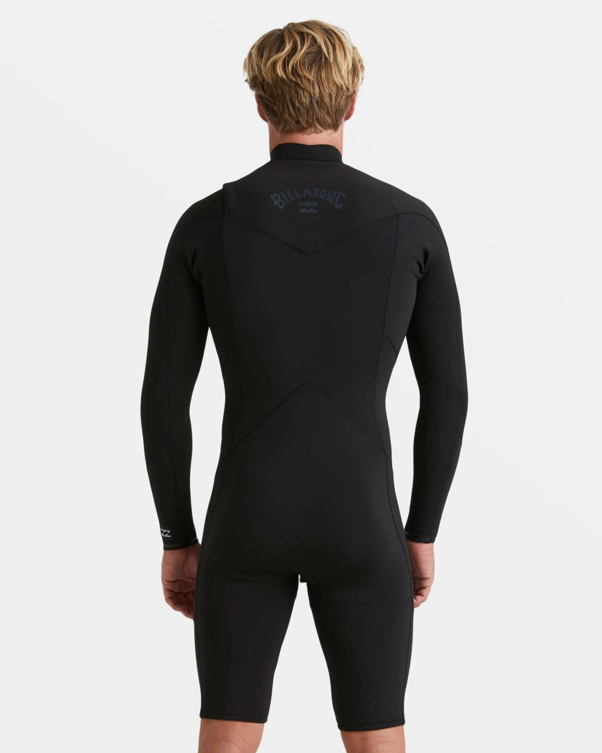 2/2mm Revolution Natural Upcycler Chest Zip Long Sleeve Springsuit - Black sold by Billabong product image thumbnail 2