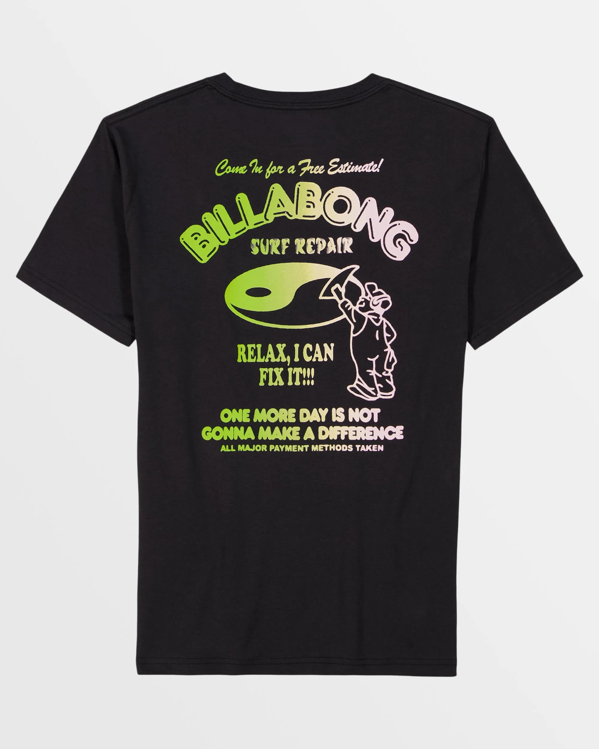 Boys Relax T-Shirt - Washed Black sold by Billabong