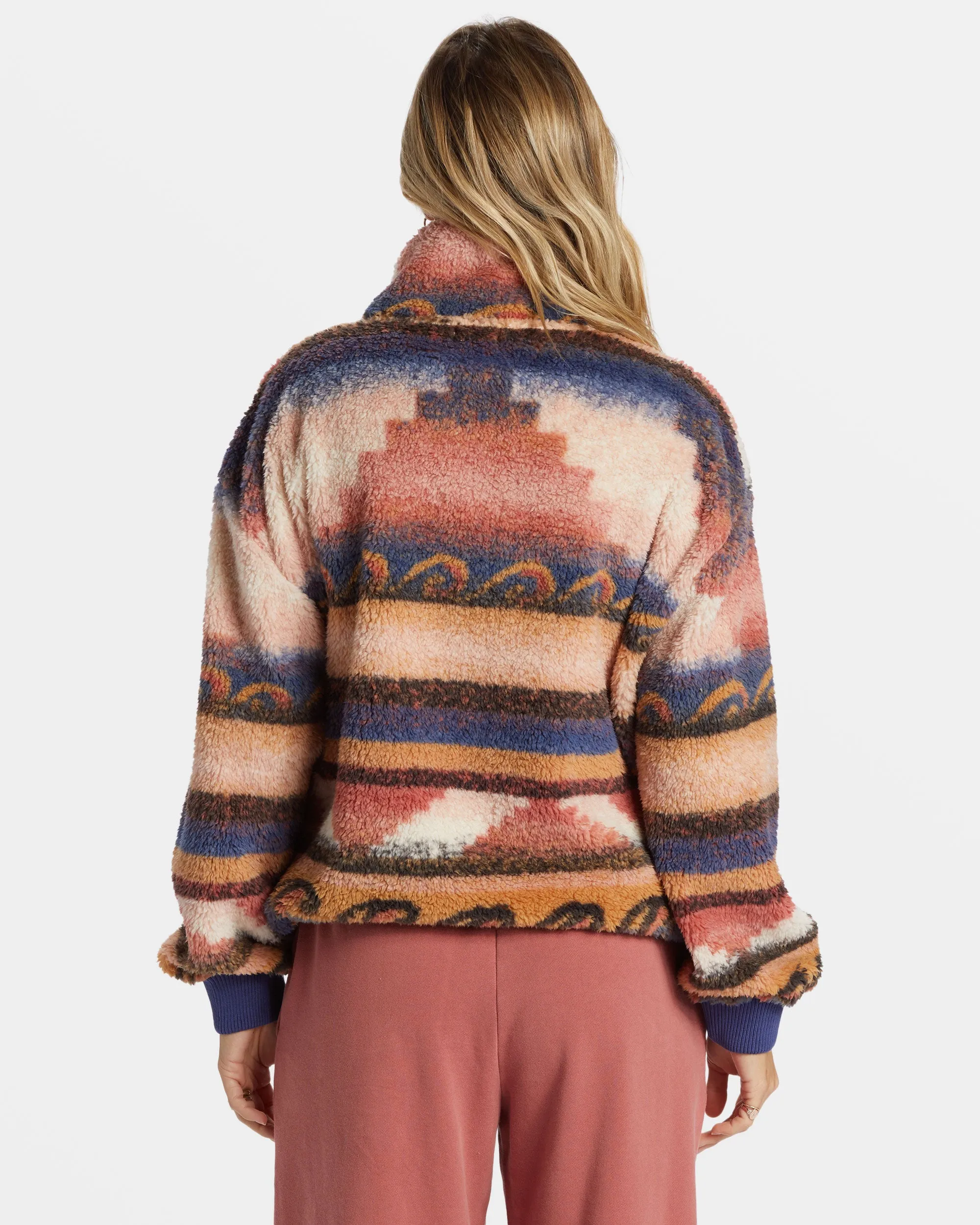 Time Off Half-Zip Fleece Pullover - I Sea Indigo sold by Billabong product image thumbnail 2