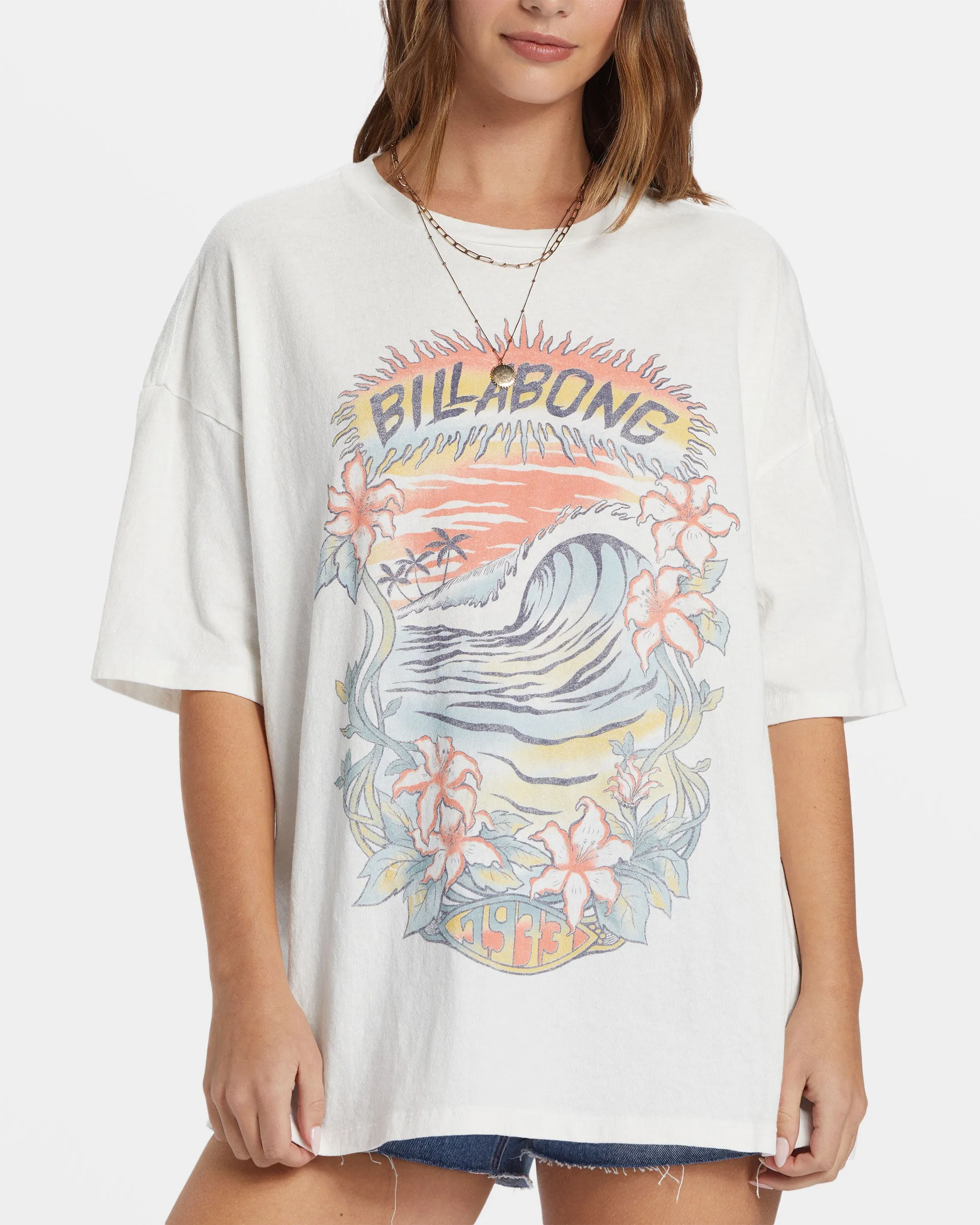 Kissed By The Sun T-Shirt - Salt Crystal sold by Billabong product image thumbnail 5