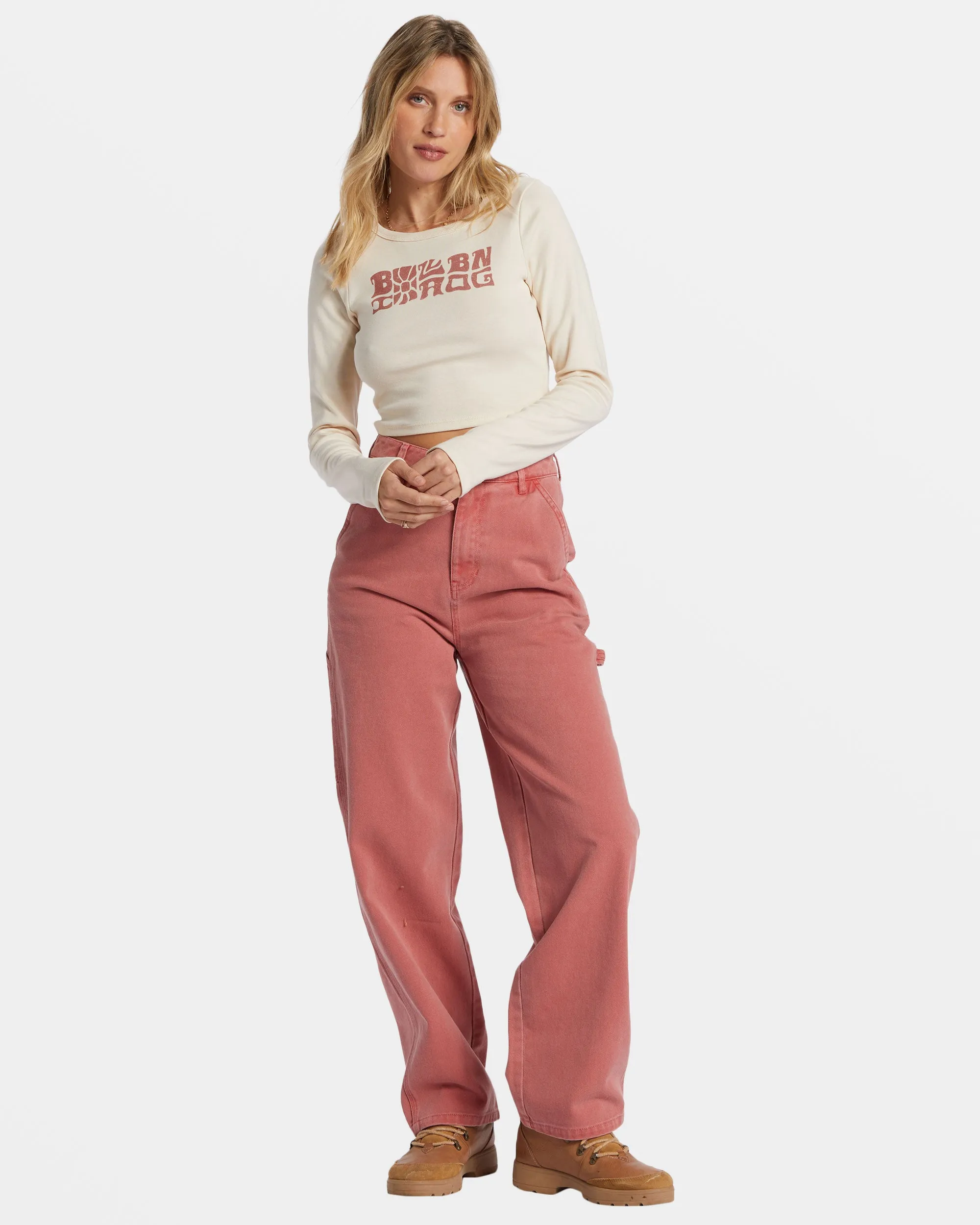 Blocky Banner T-Shirt - White Cap sold by Billabong product image thumbnail 4