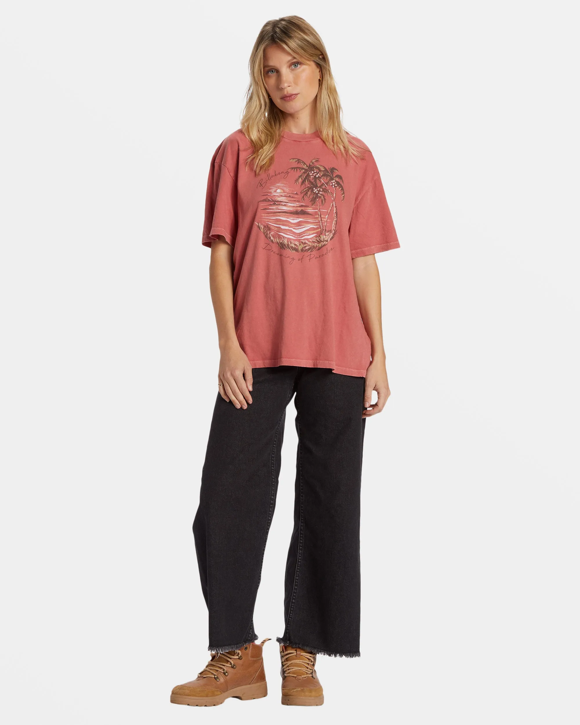 Dreaming Of Paradise T-Shirt - Red Clay sold by Billabong product image thumbnail 4