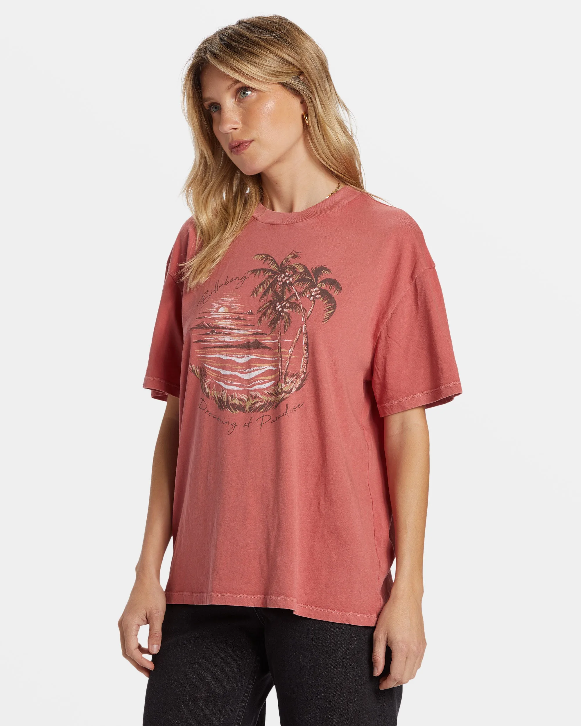 Dreaming Of Paradise T-Shirt - Red Clay sold by Billabong product image thumbnail 3
