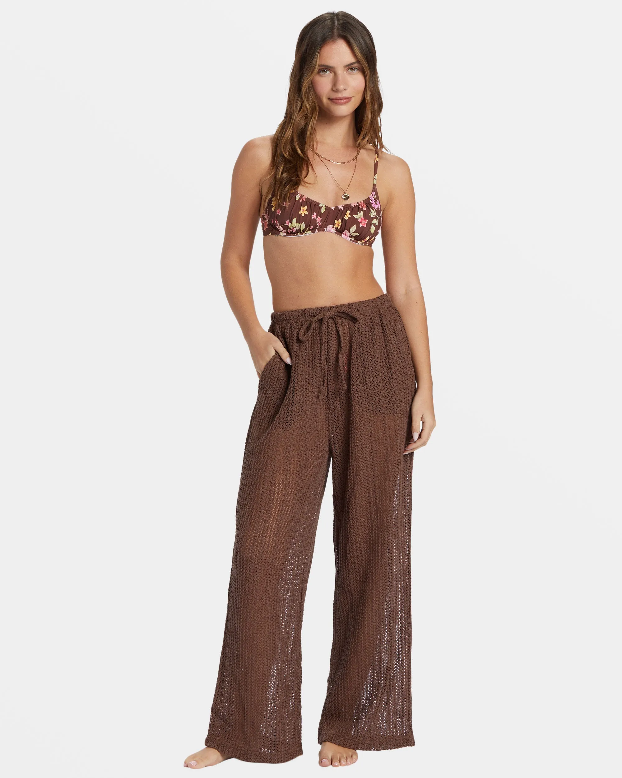 Beach City Pant Swim Cover-Up - Kona sold by Billabong