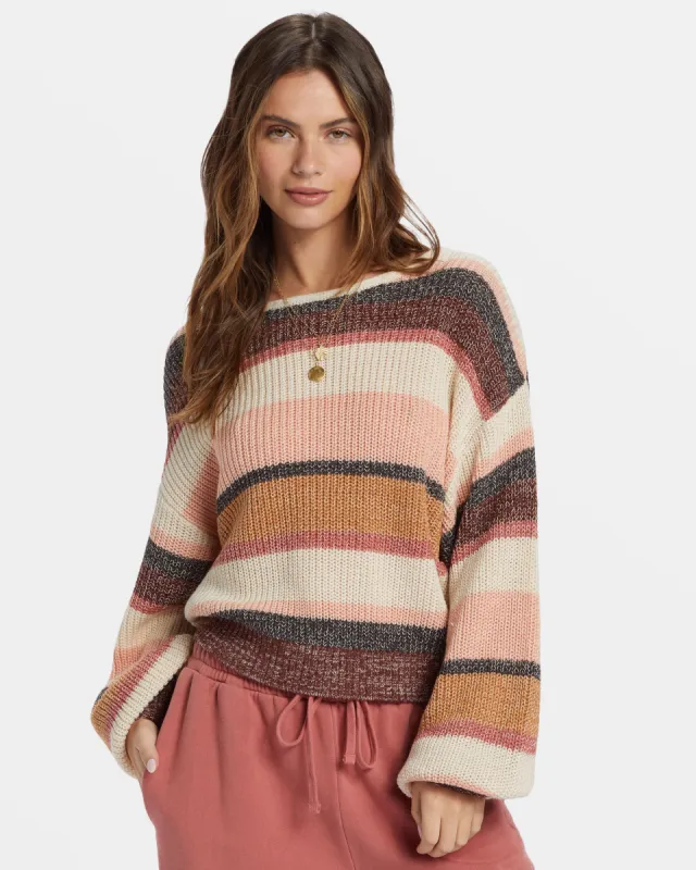 Light Wave Pullover Sweater - Choc Chip sold by Billabong