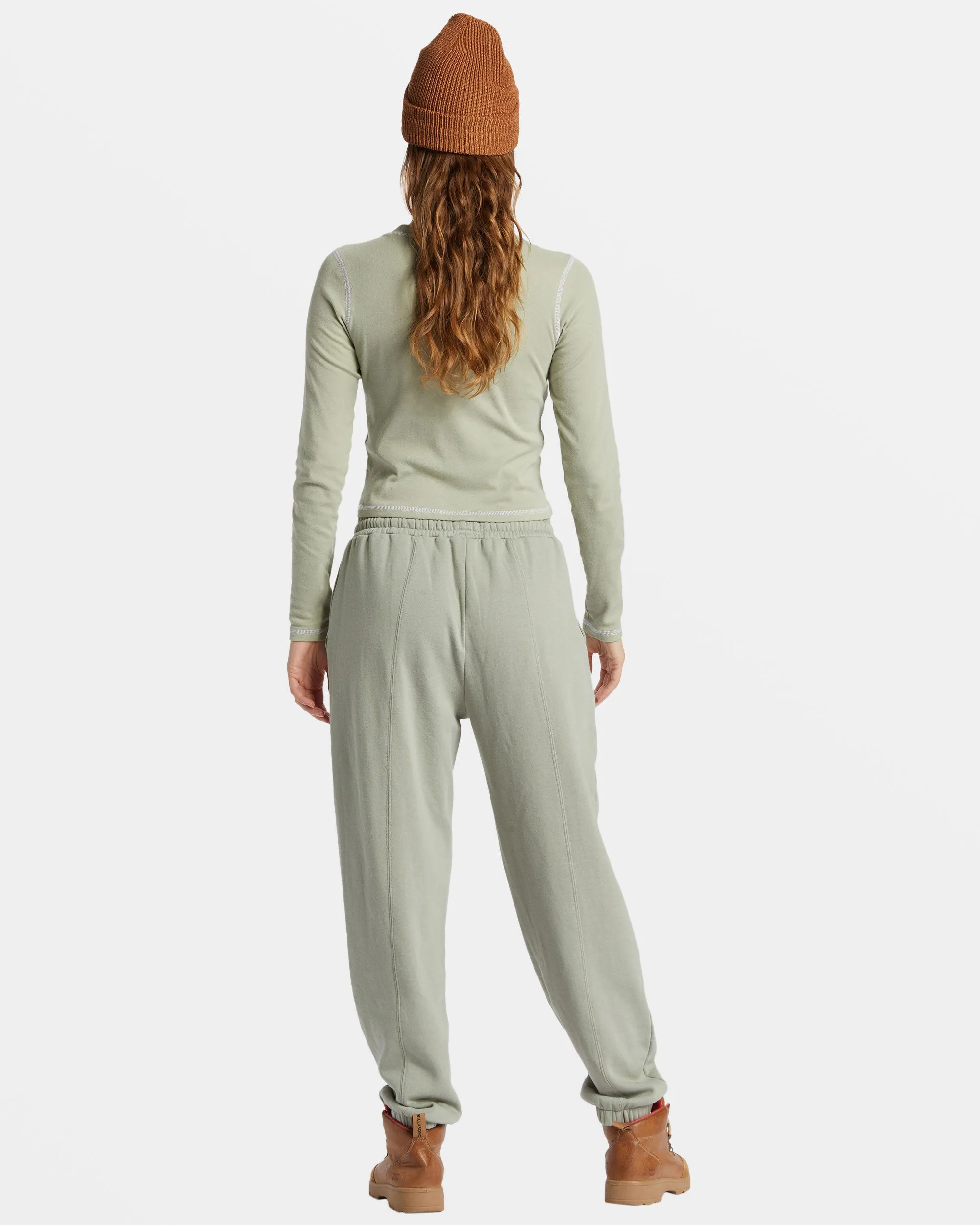 Hike Date Elastic Waist Pants - Seagrass sold by Billabong product image thumbnail 3