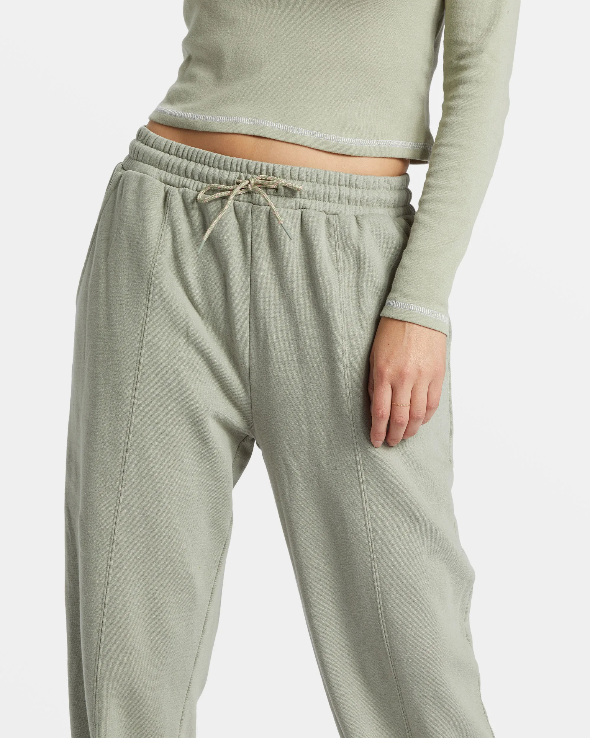 Hike Date Elastic Waist Pants - Seagrass sold by Billabong product image thumbnail 5