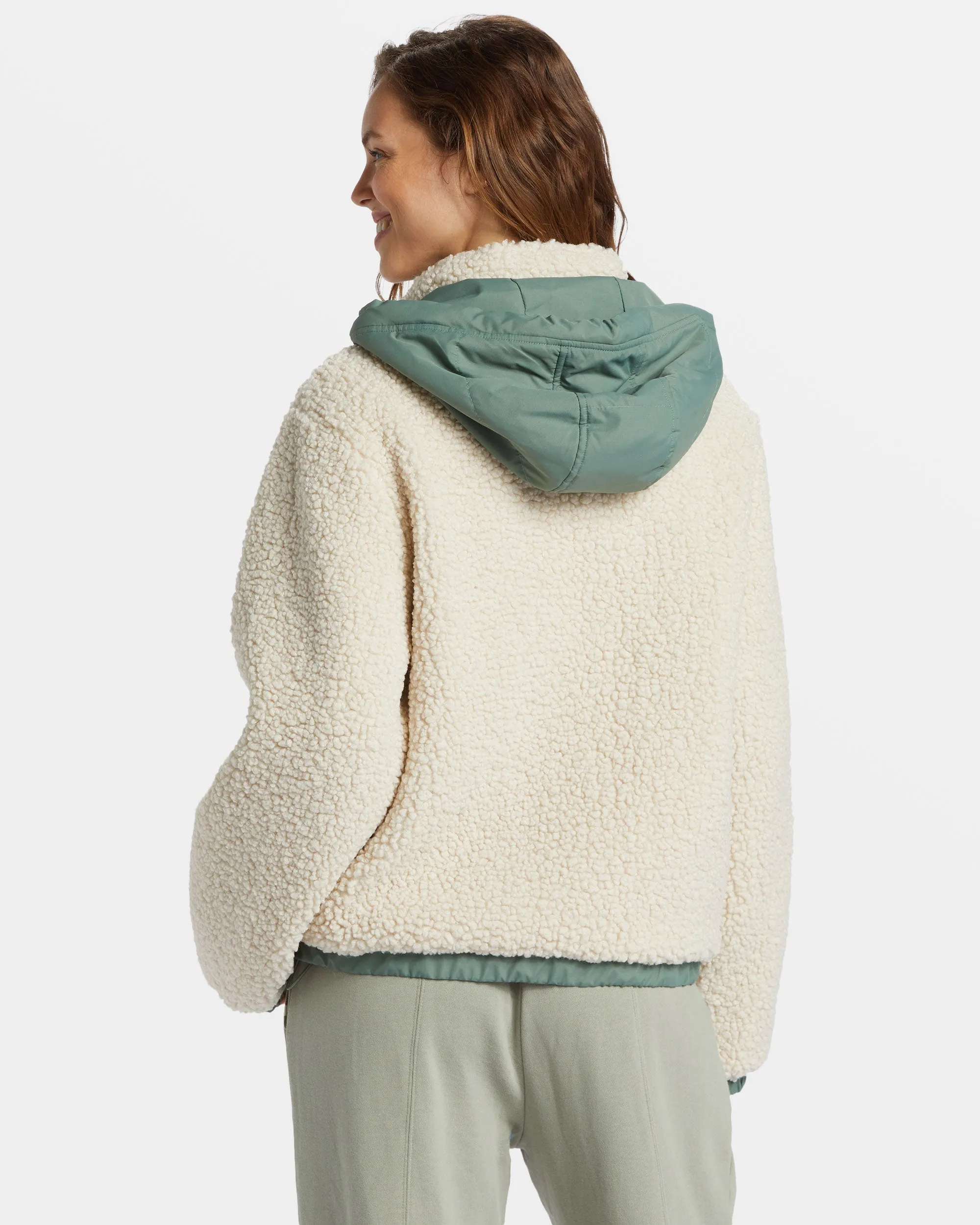 Northern Shore Hooded Jacket - White Cap sold by Billabong product image thumbnail 2